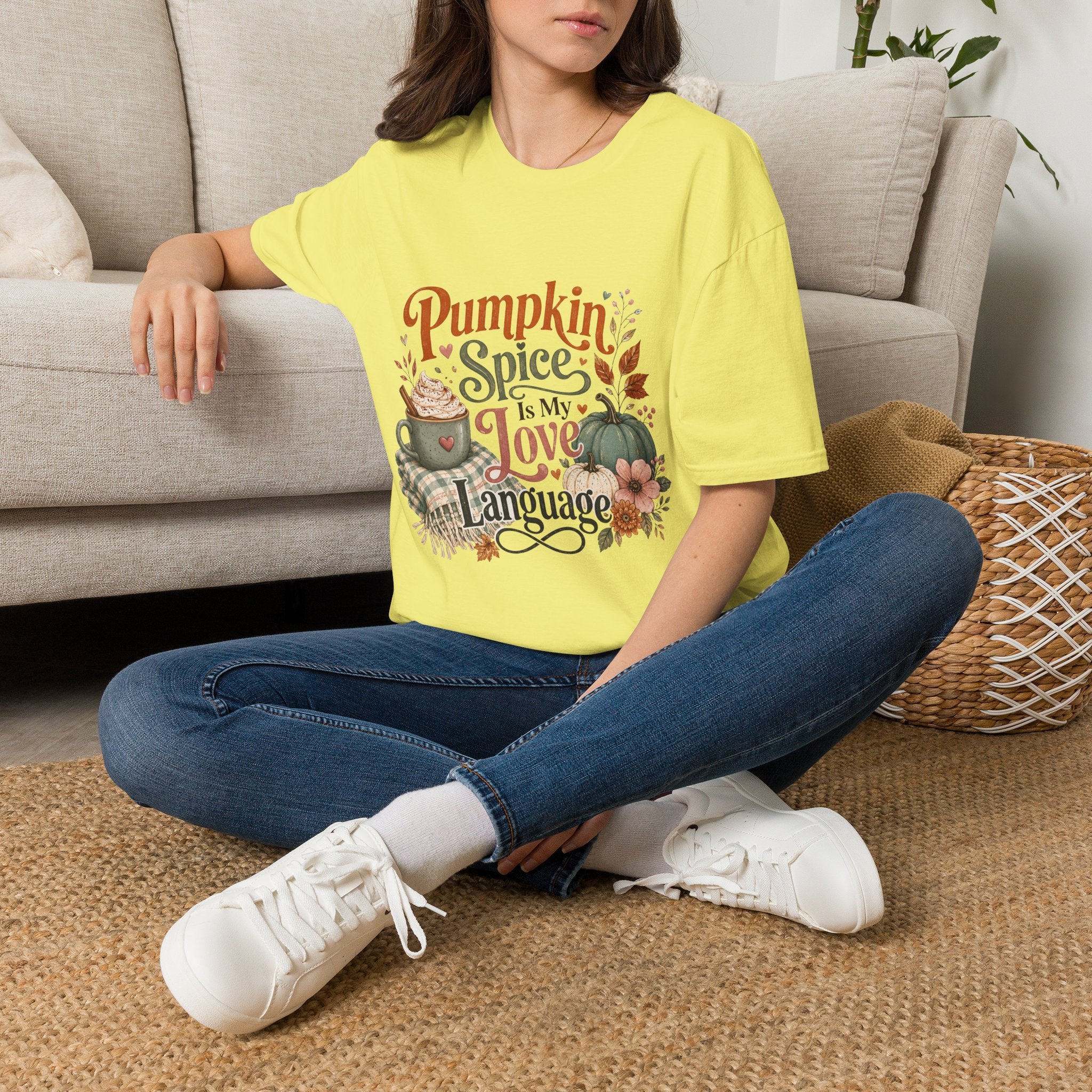 Pumpkin Spice Is My Love Language T-Shirt
