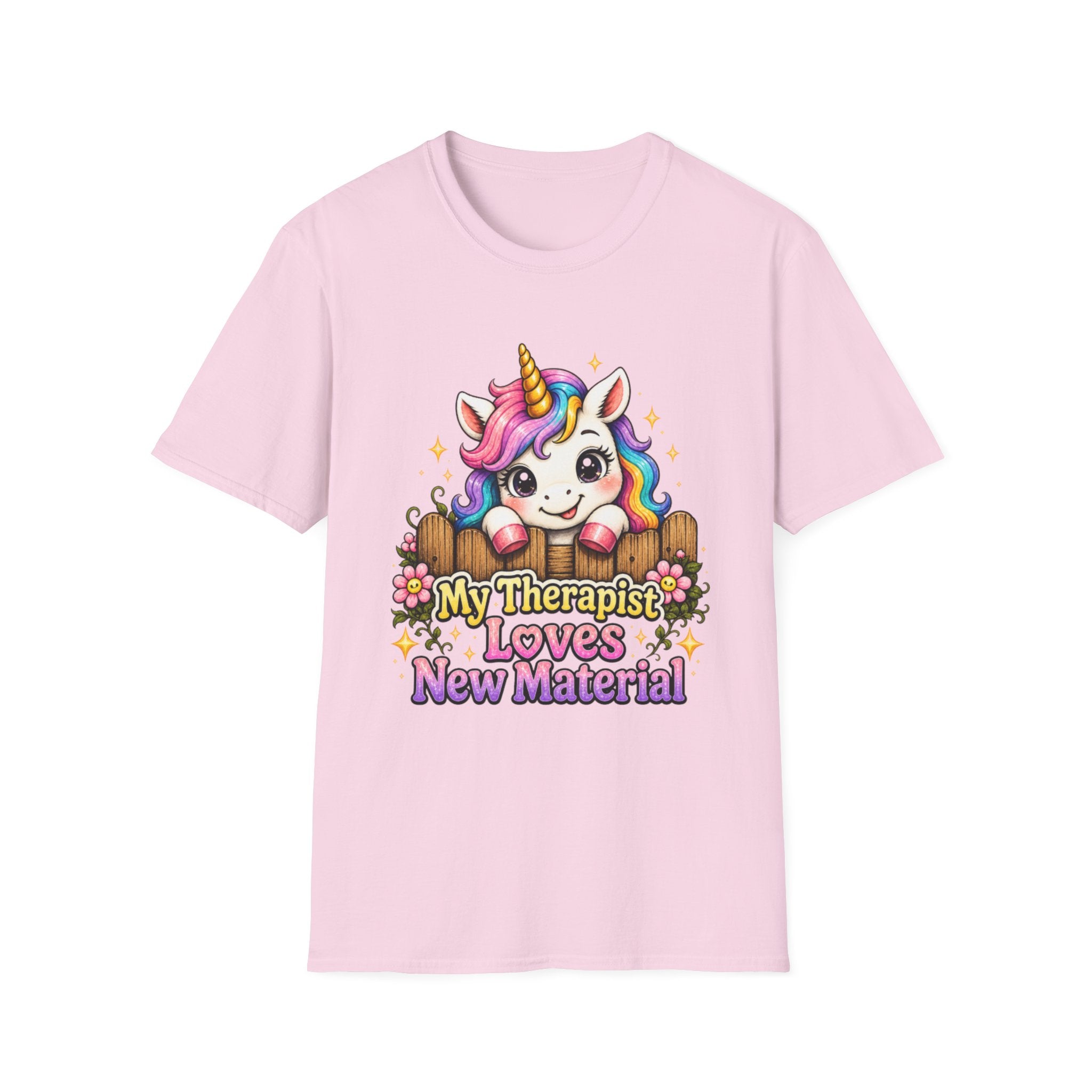 My Therapist Loves New Material T-Shirt