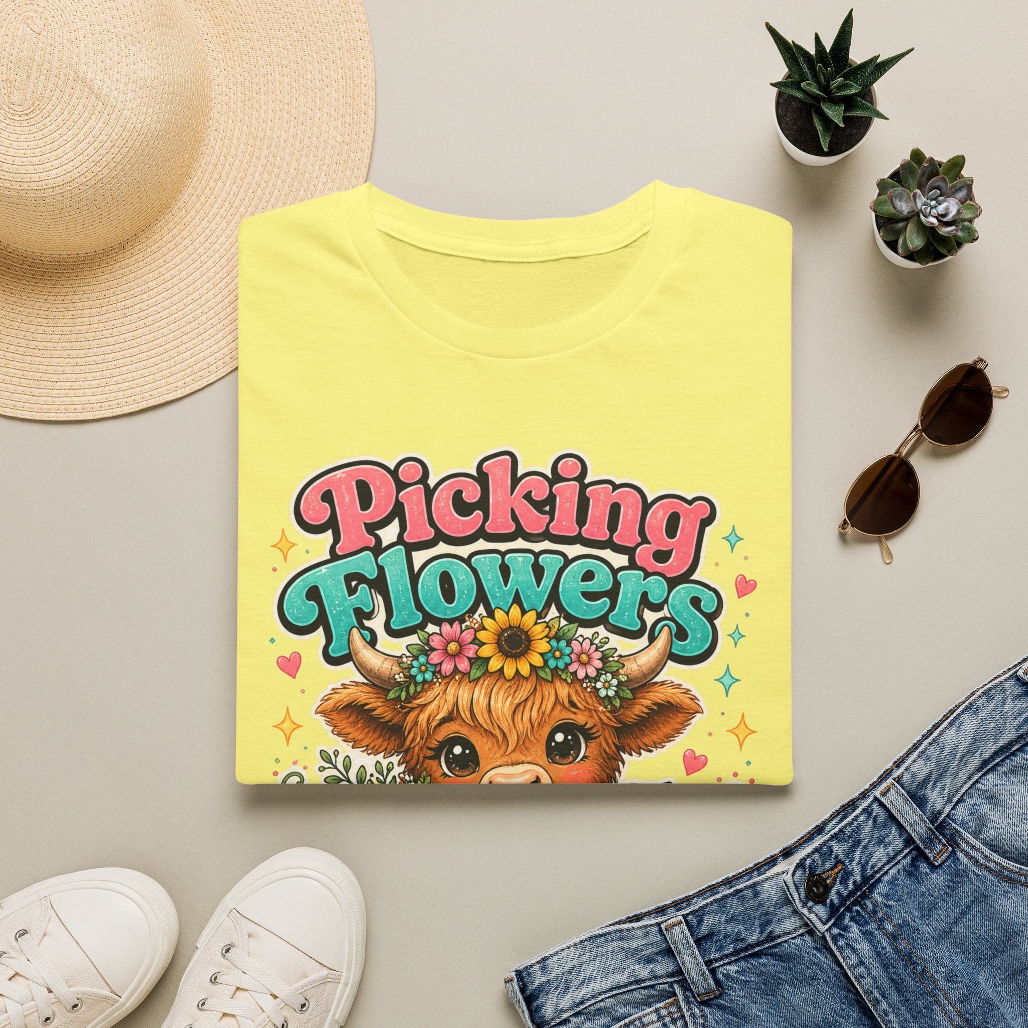 Picking Flowers Not Fights T-Shirt