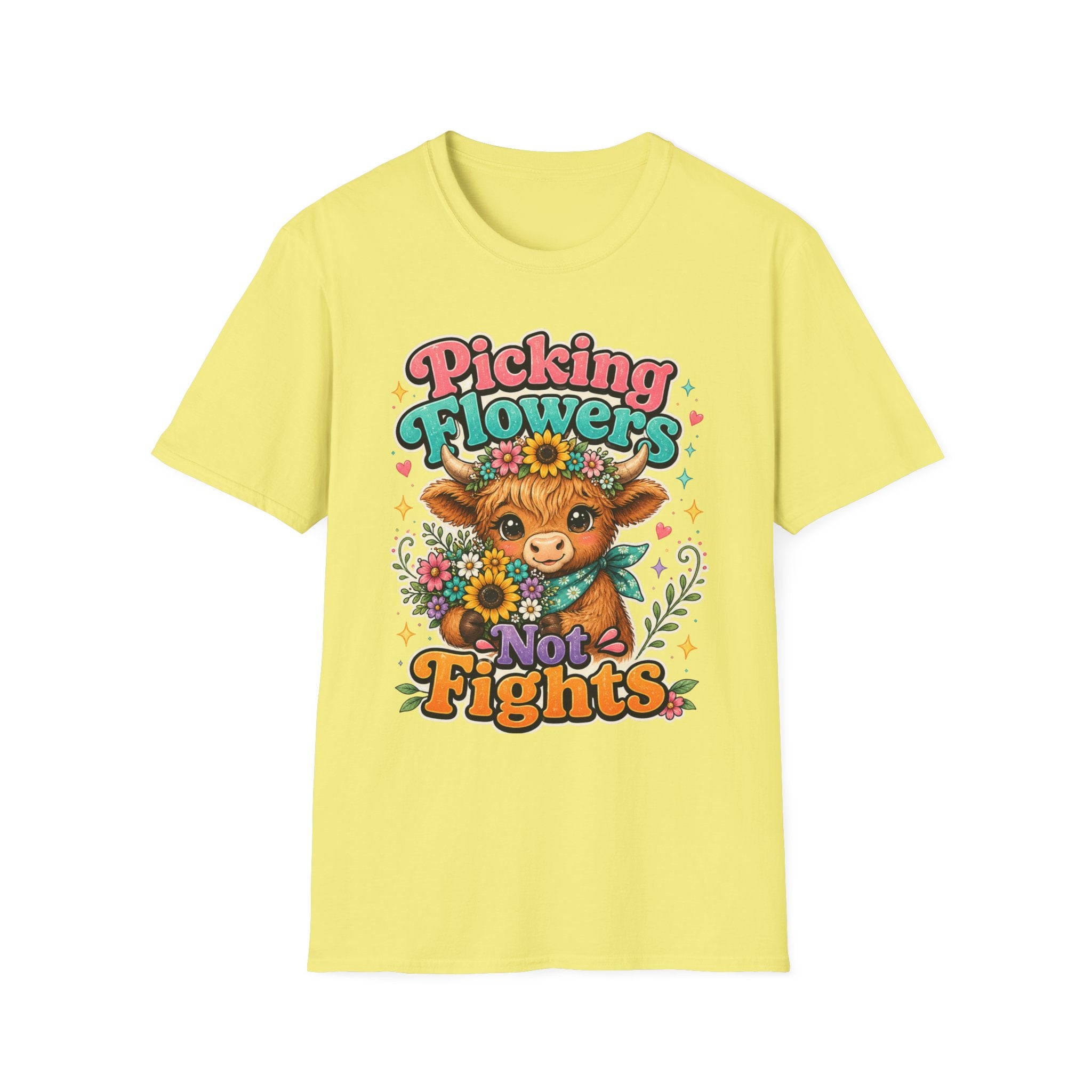 Picking Flowers Not Fights T-Shirt