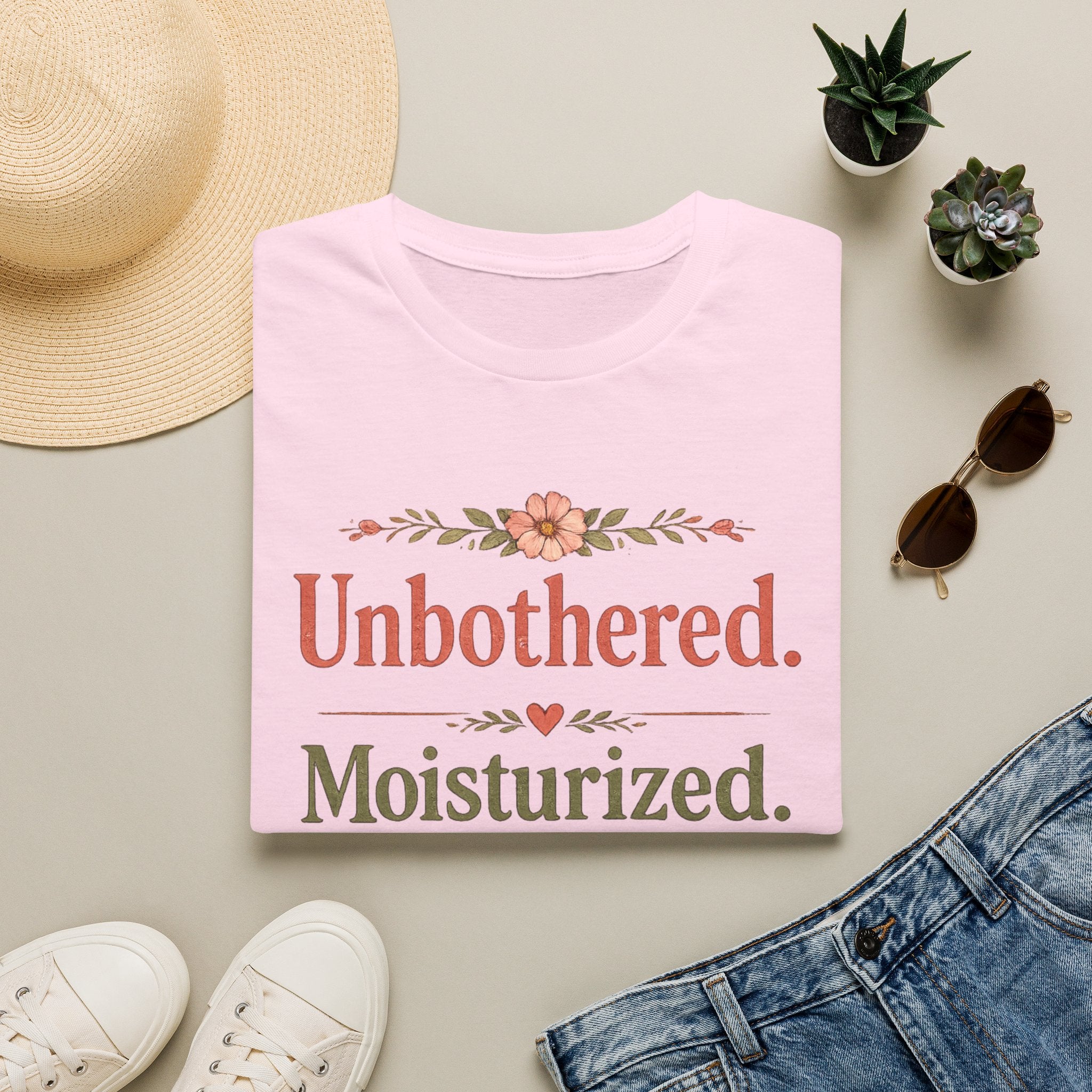 Unbothered. Moisturized. Feral. T-Shirt
