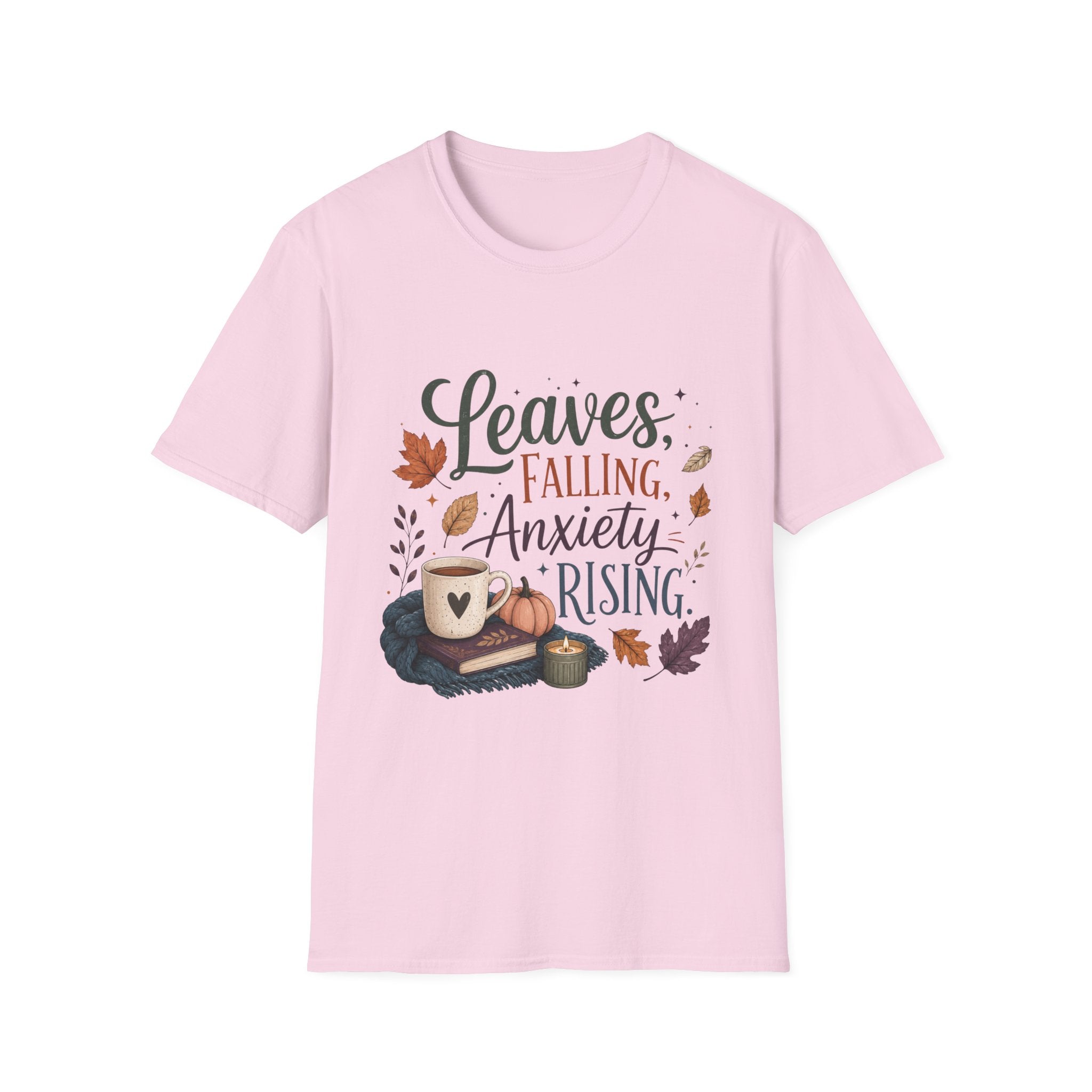 Leaves Falling, Anxiety Rising T-Shirt