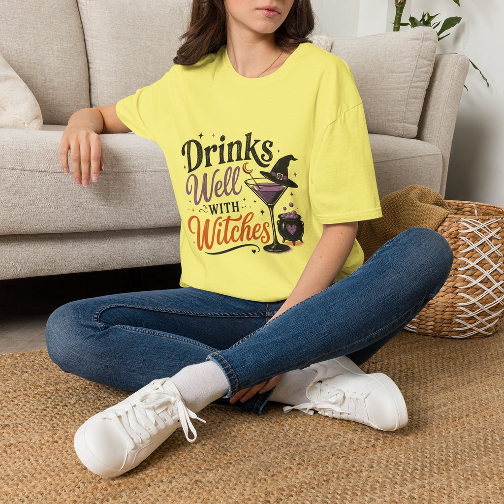 Drinks Well With Witches T-Shirt