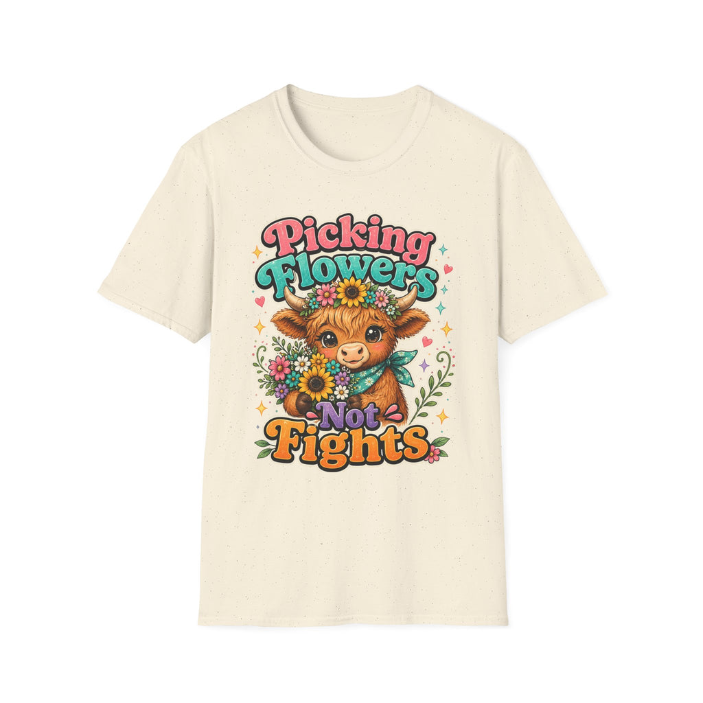 Picking Flowers Not Fights T-Shirt
