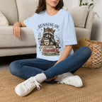 Running On Caffeine, Cortisol & Delusion T-Shirt