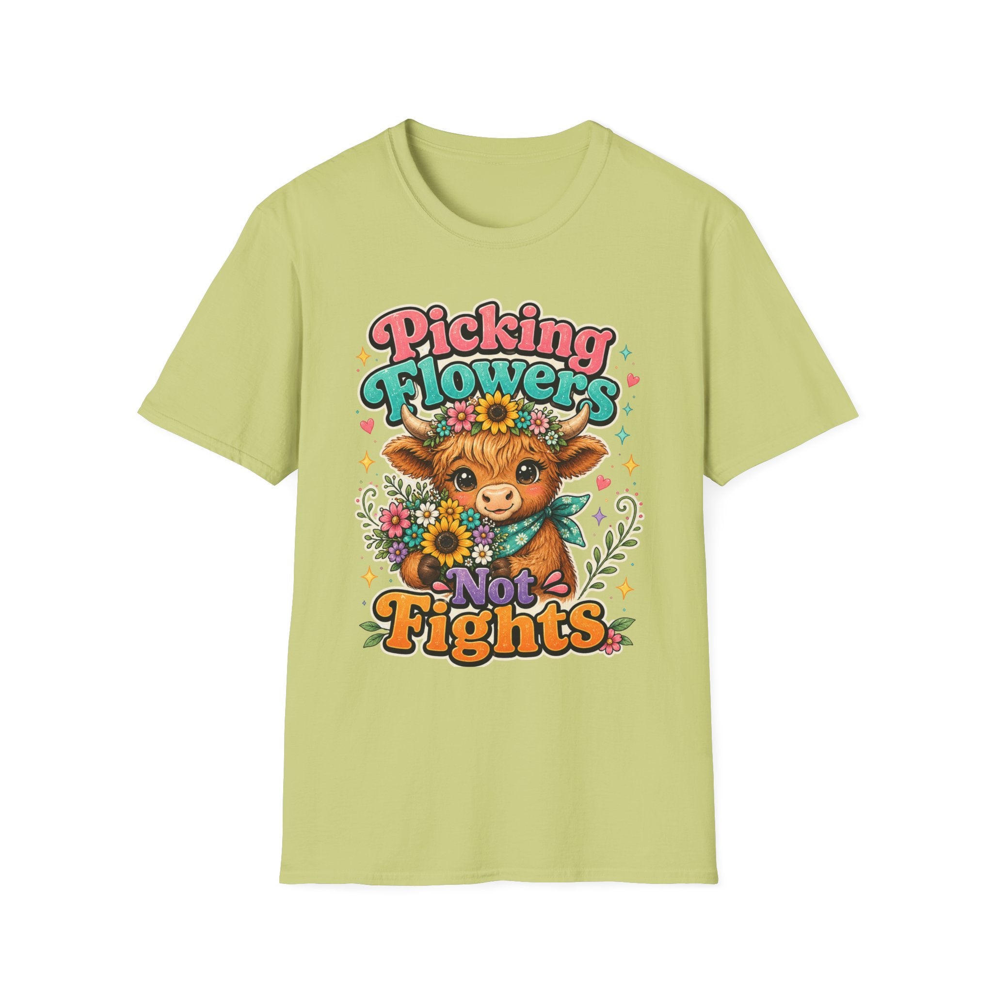Picking Flowers Not Fights T-Shirt
