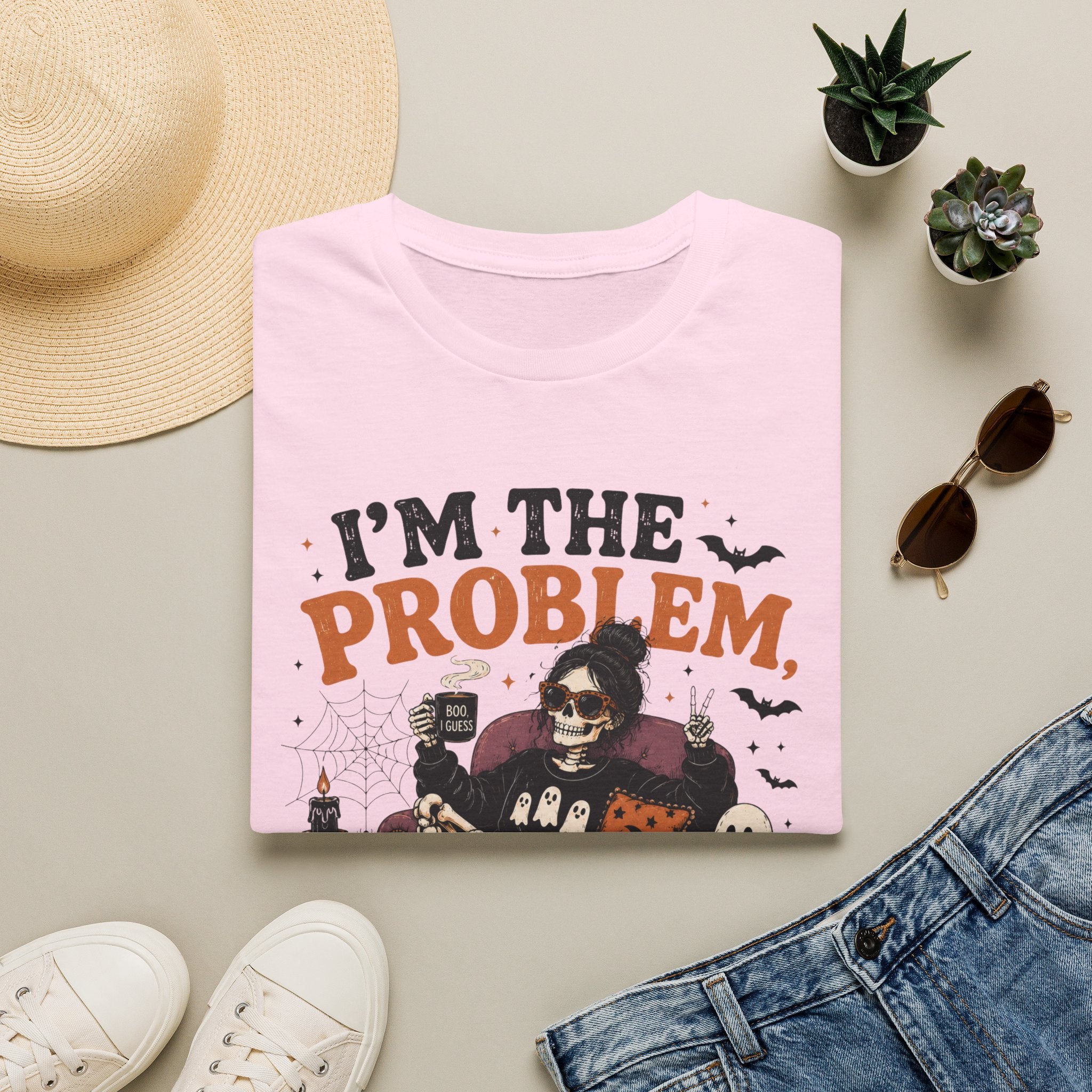 I'm The Problem, Happy Halloween T-Shirt