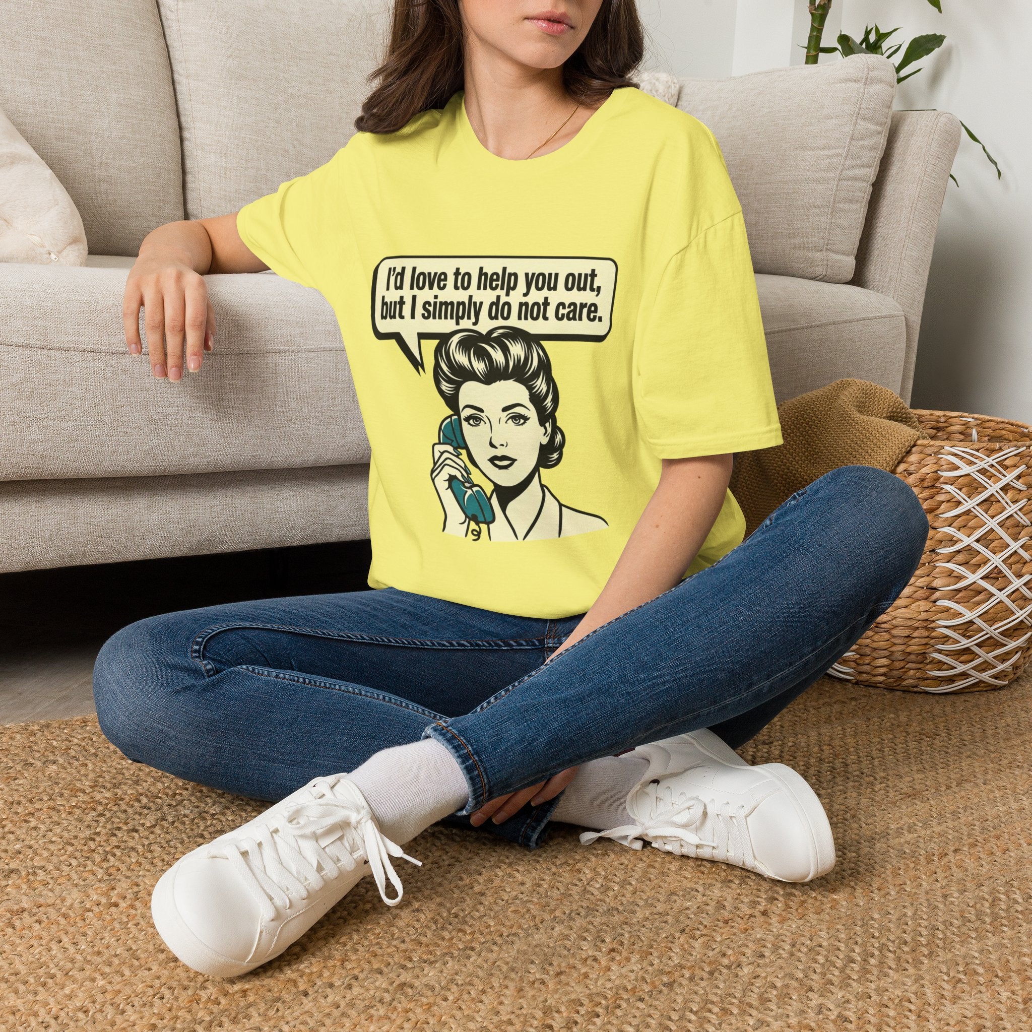 I'd Love To Help You Out But I Simply Do Not Care T-Shirt