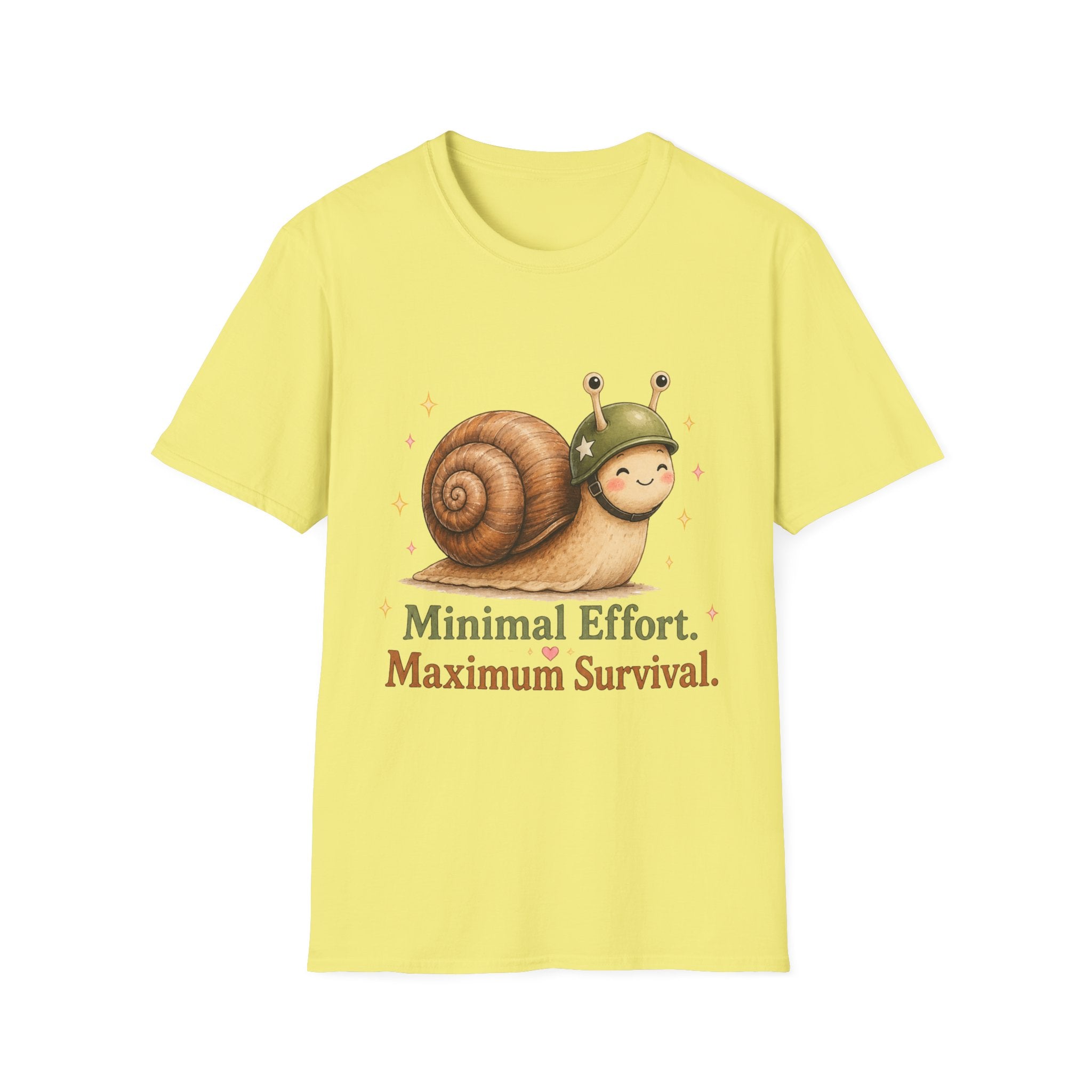 Minimal Effort Maximum Survival T-Shirt