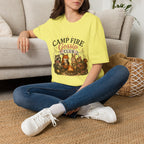 Camp Fire Gossip Club T-Shirt
