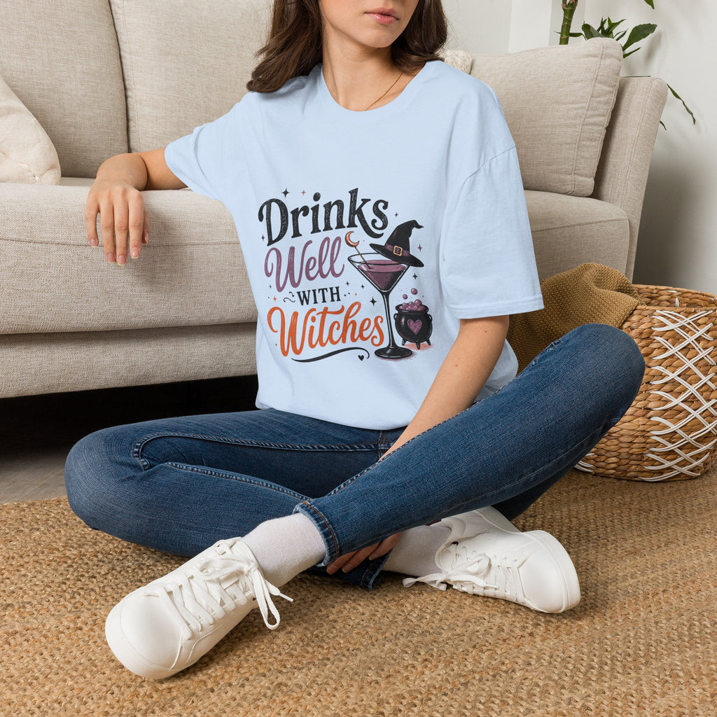 Drinks Well With Witches T-Shirt