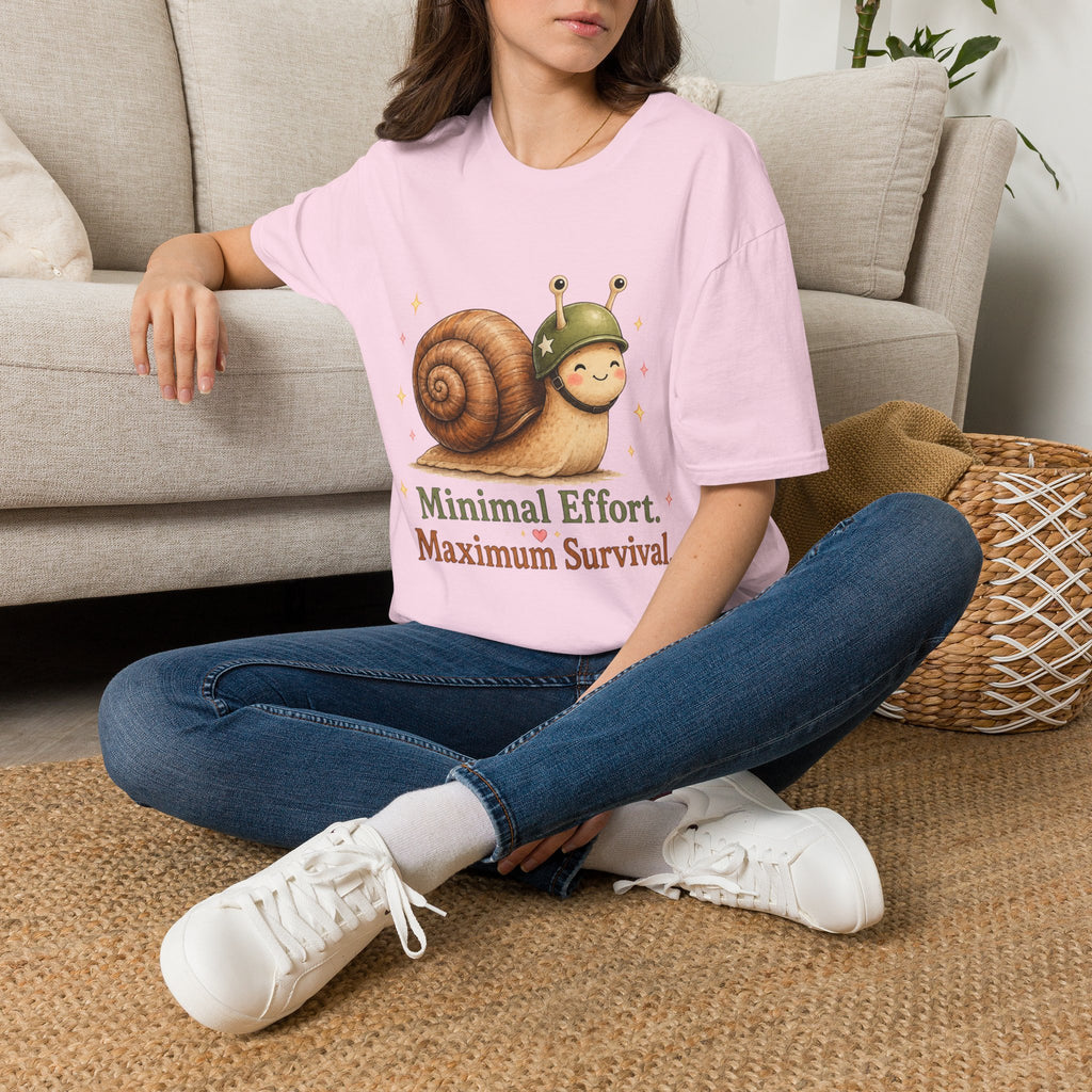 Minimal Effort Maximum Survival T-Shirt