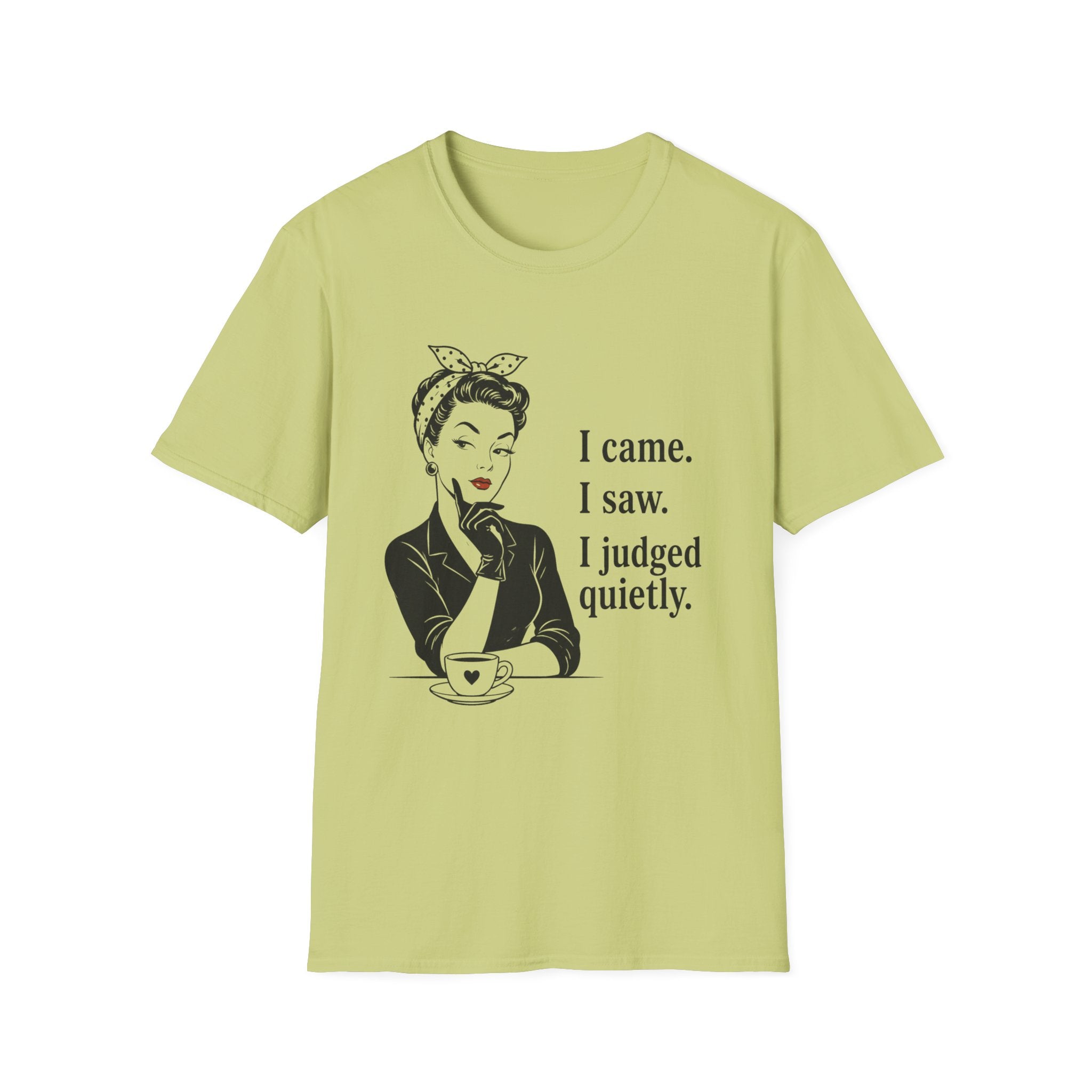 I Came I Saw I Judged Quietly v2 T-Shirt