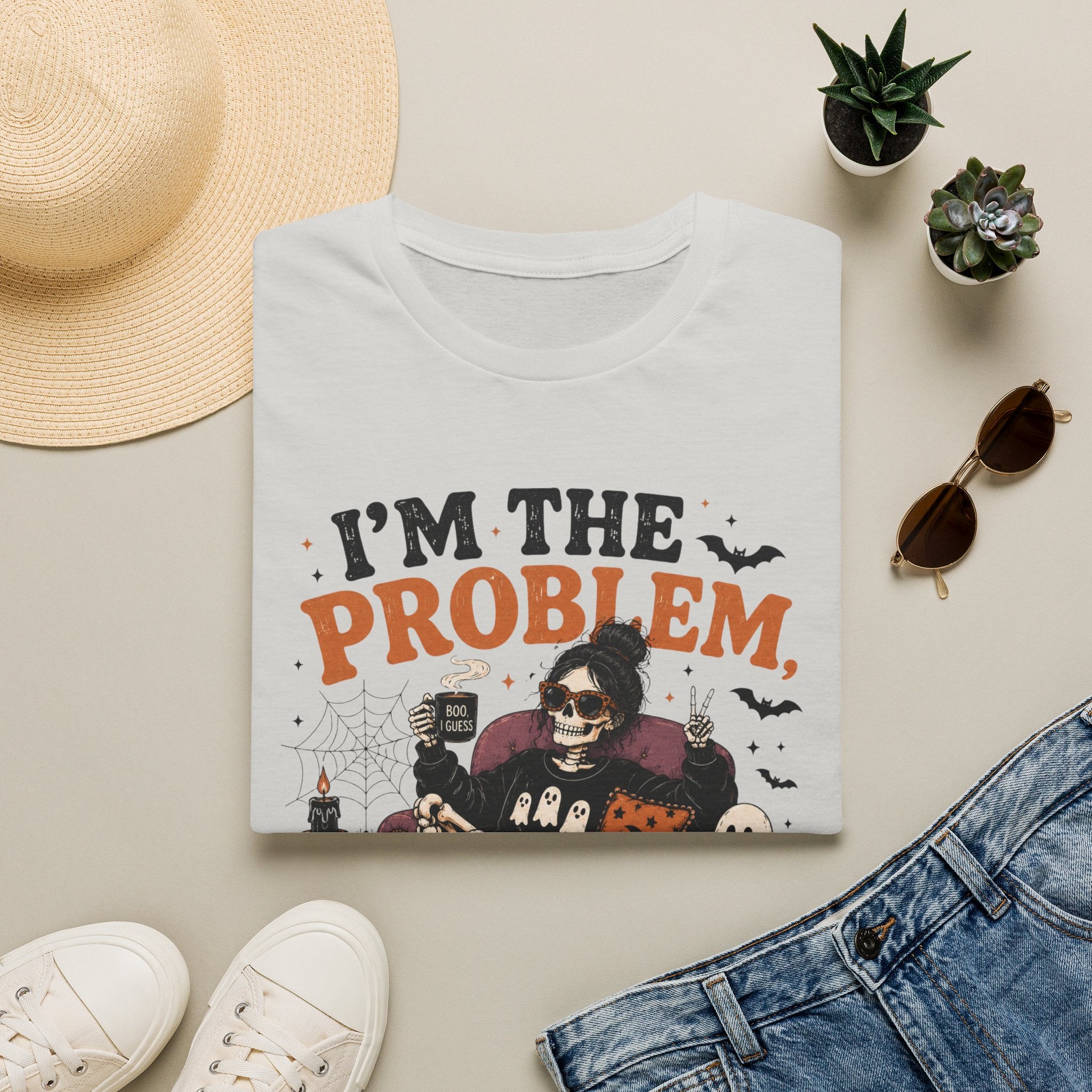 I'm The Problem, Happy Halloween T-Shirt