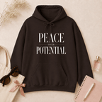 Peace Over Potential Hoodie | Unisex Healing Era Sweatshirt | Self-Love & Boundaries Pullover