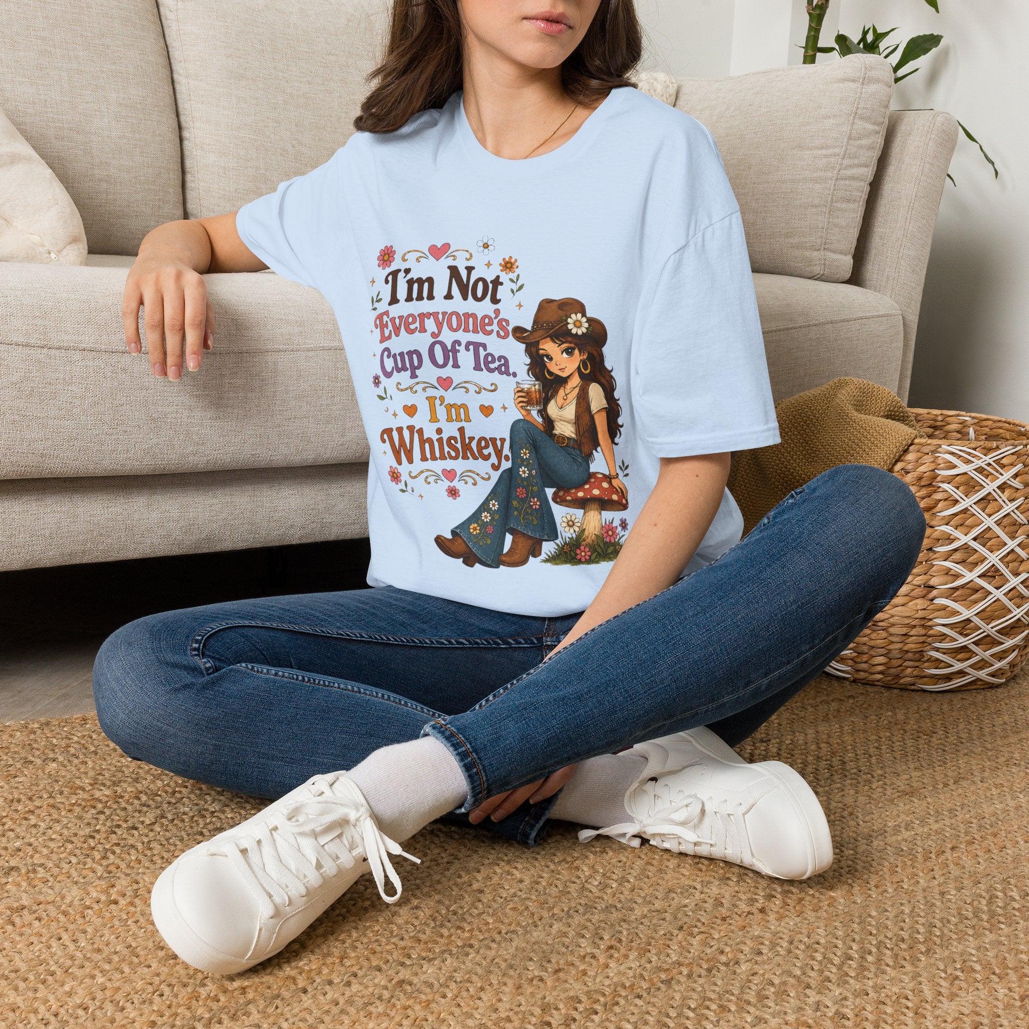 I'm Not Everyone's Cup I've Tea I'm Whiskey T-Shirt