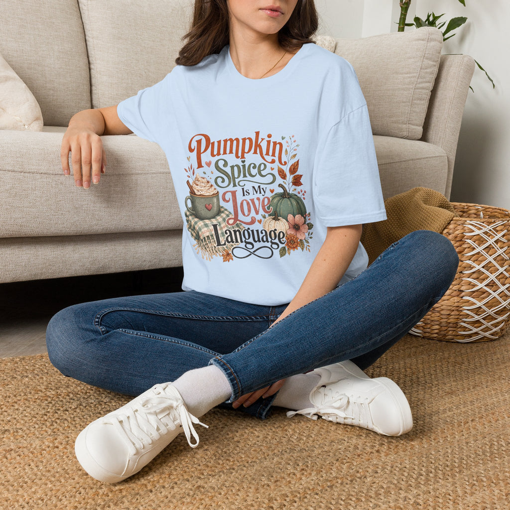 Pumpkin Spice Is My Love Language T-Shirt