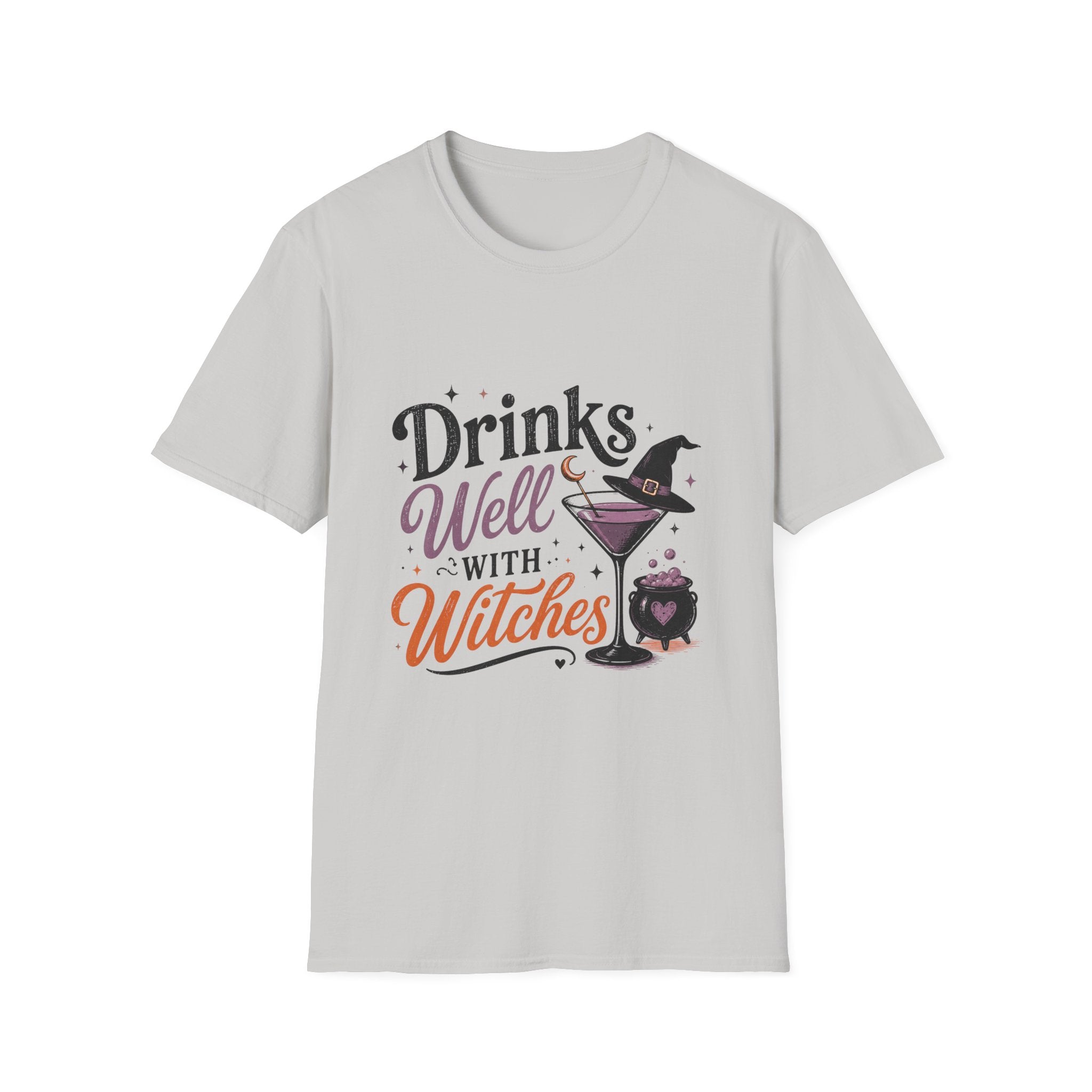 Drinks Well With Witches T-Shirt
