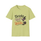 Drinks Well With Witches T-Shirt