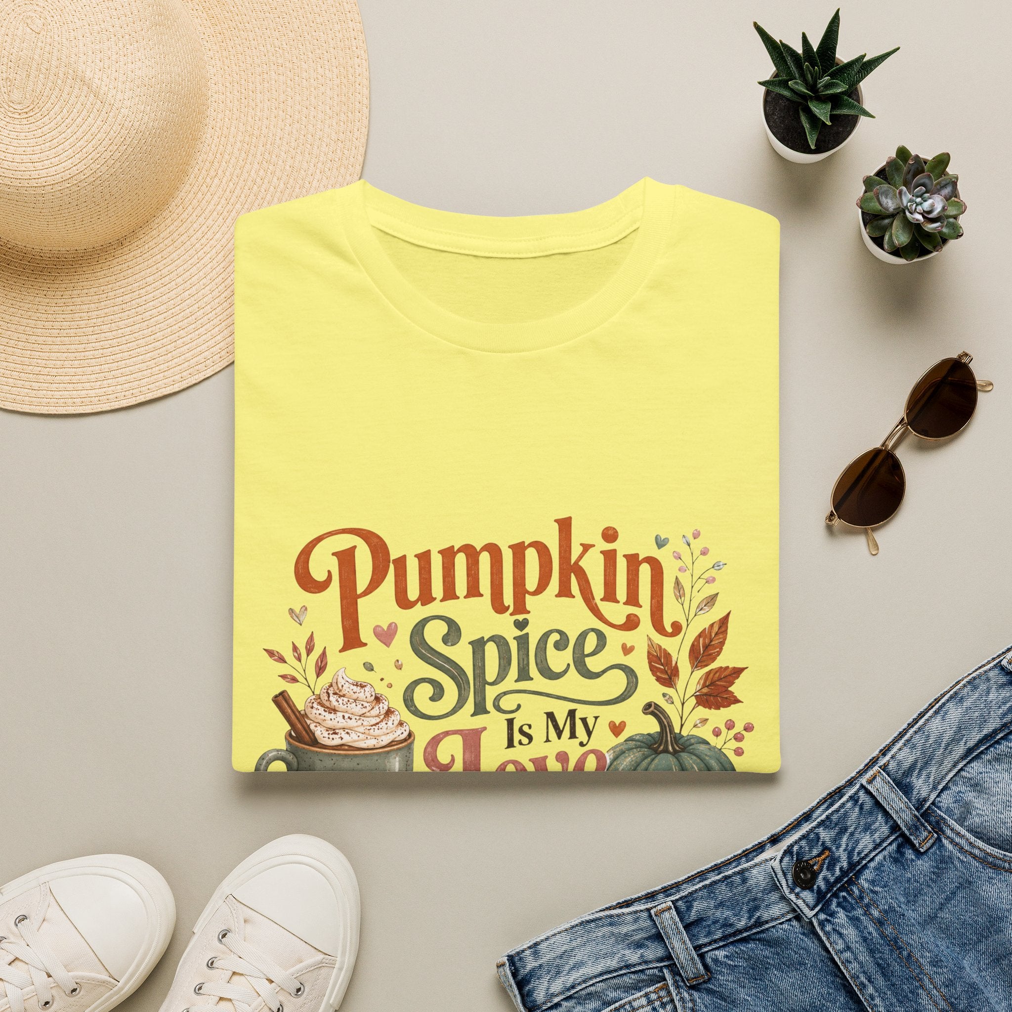 Pumpkin Spice Is My Love Language T-Shirt
