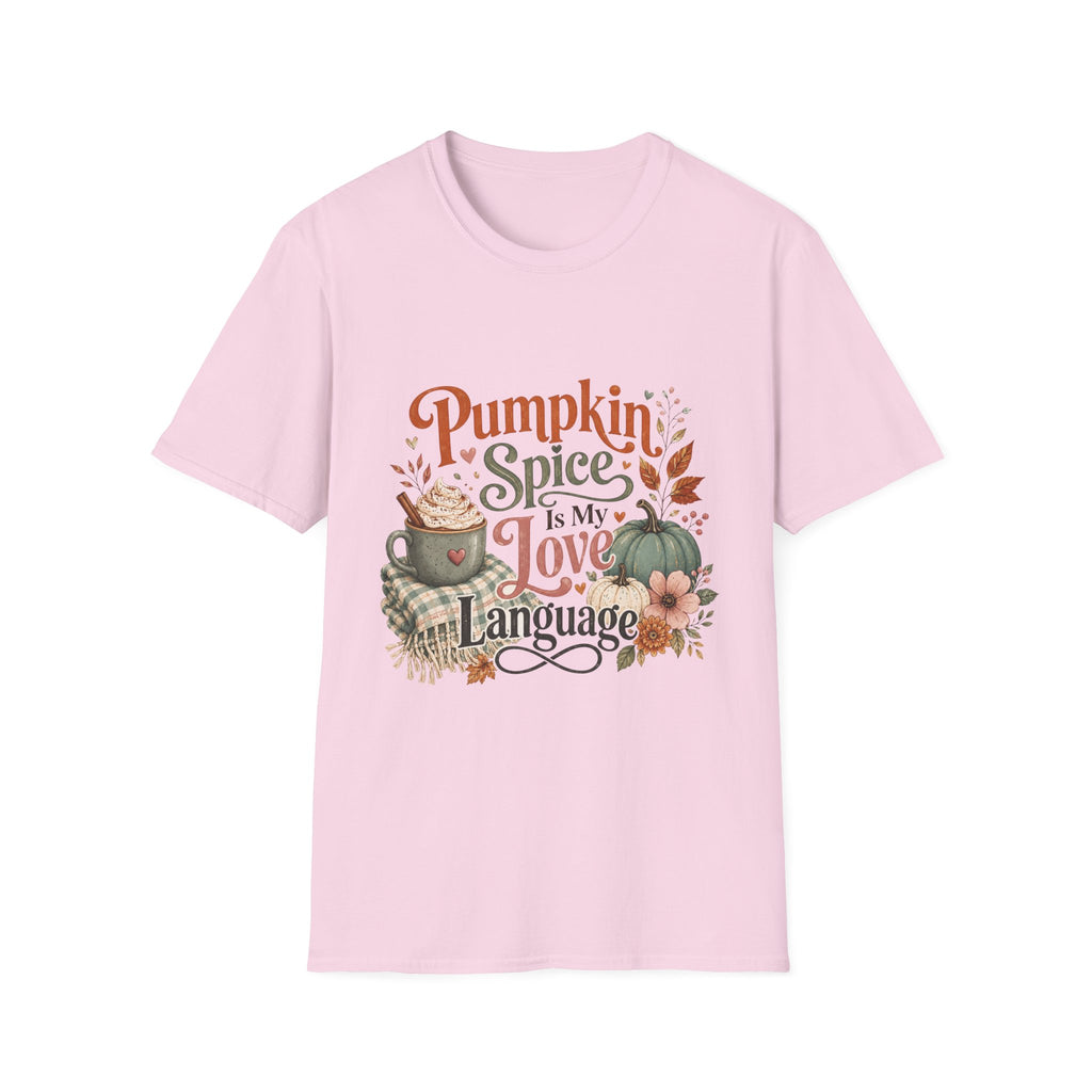 Pumpkin Spice Is My Love Language T-Shirt