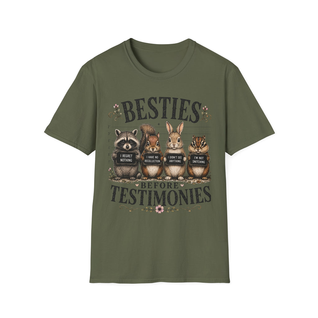 Besties Before Testimonies T-Shirt