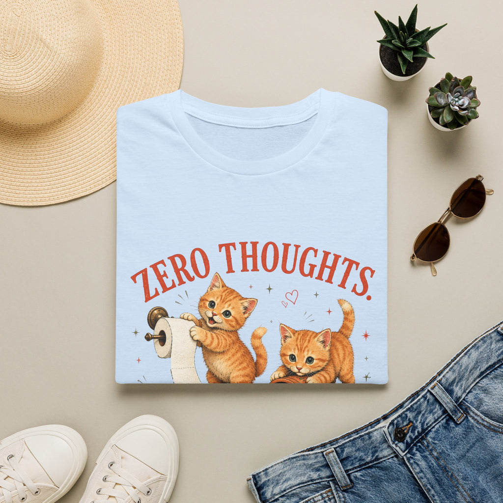 Zero Thoughts. Maximum Confidence. T-Shirt