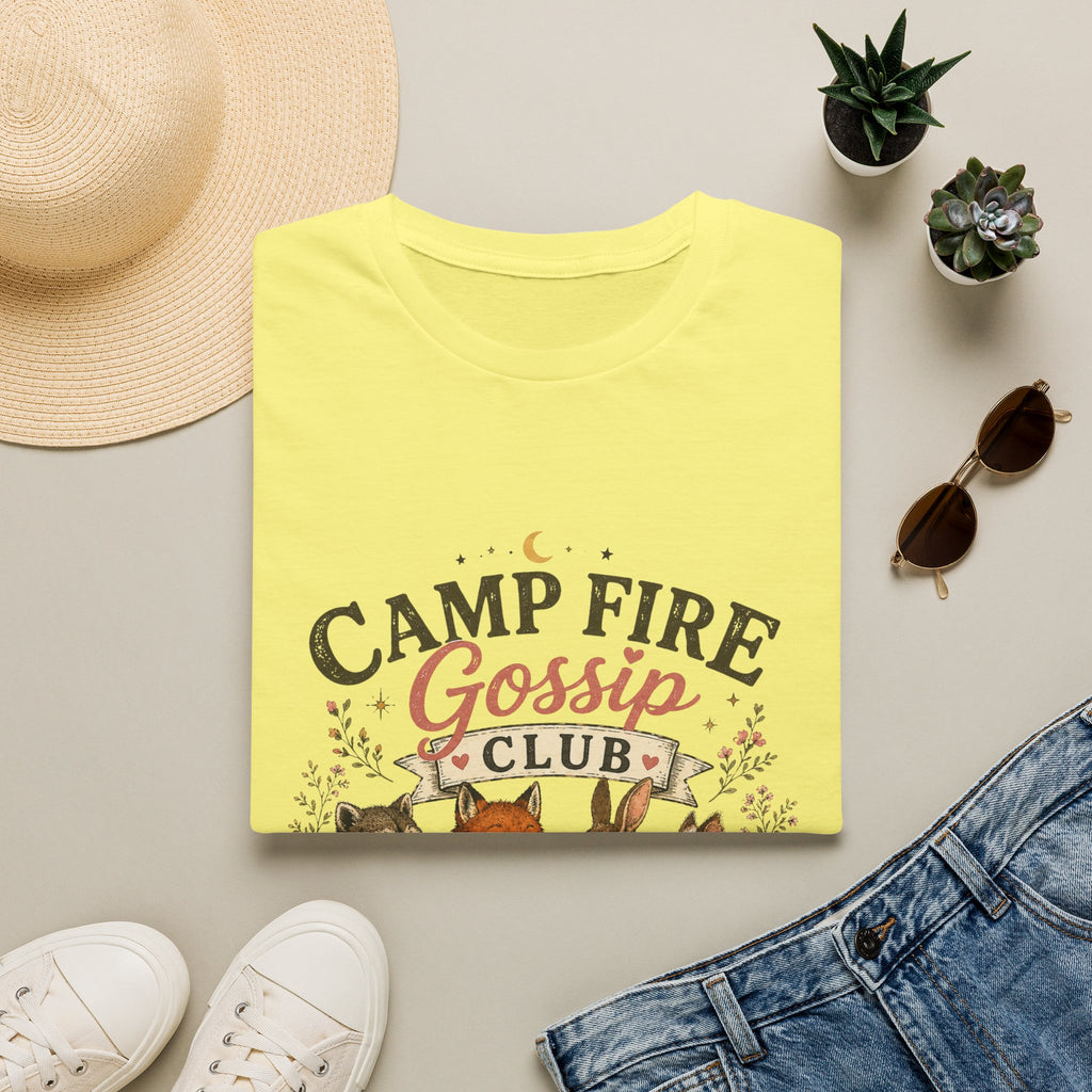 Camp Fire Gossip Club T-Shirt
