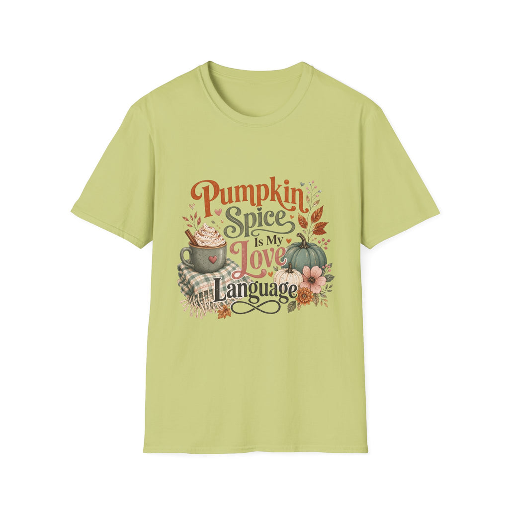 Pumpkin Spice Is My Love Language T-Shirt