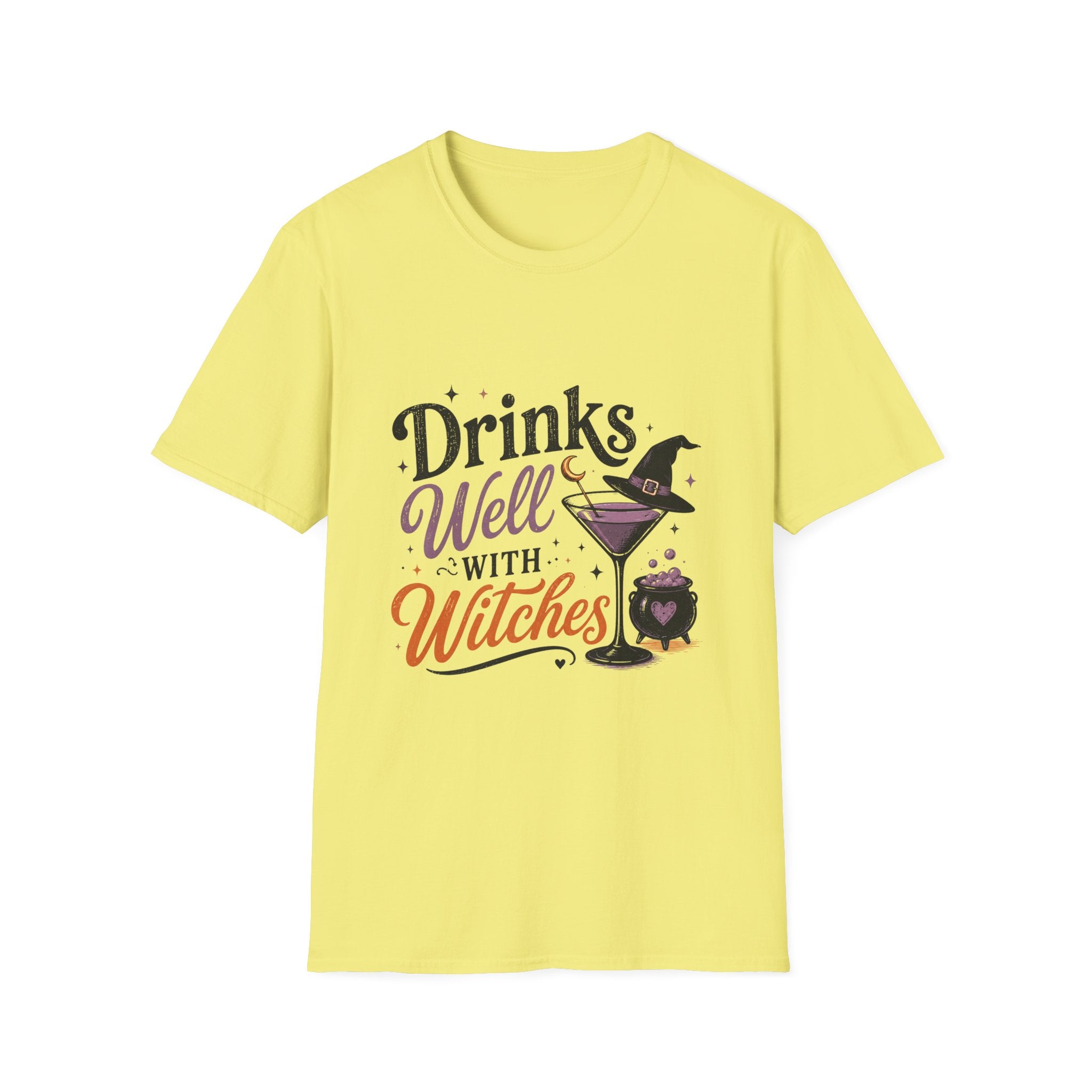 Drinks Well With Witches T-Shirt