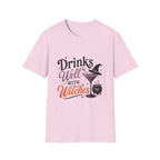 Drinks Well With Witches T-Shirt