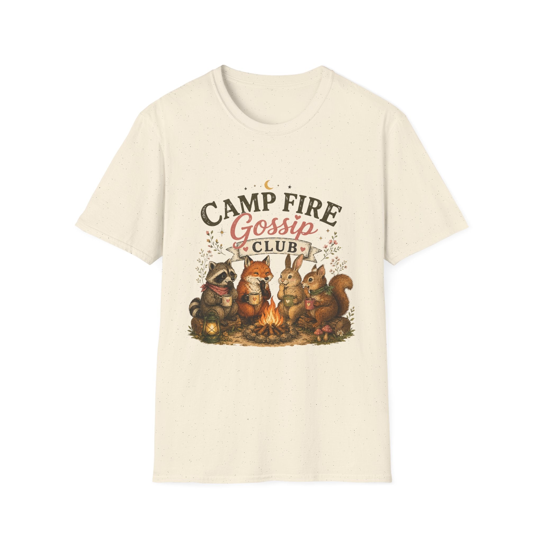 Camp Fire Gossip Club T-Shirt