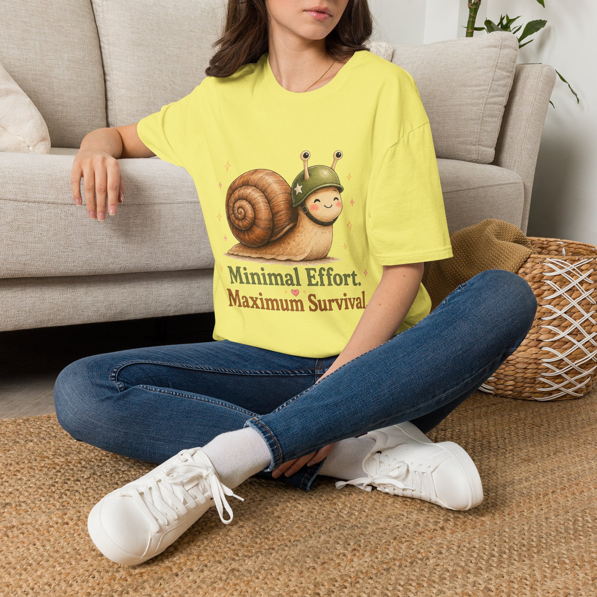 Minimal Effort Maximum Survival T-Shirt