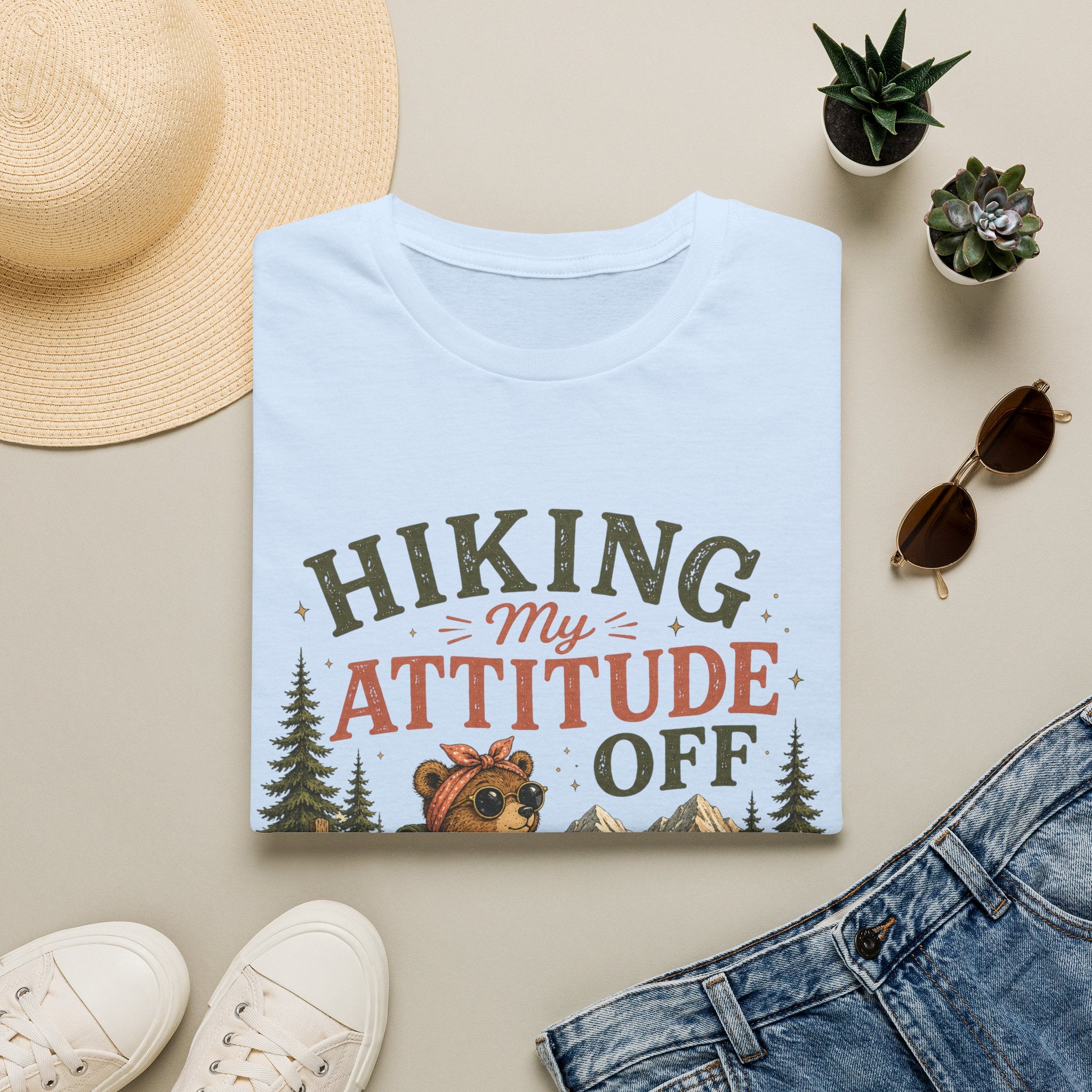 Hiking Off My Attitude T-Shirt