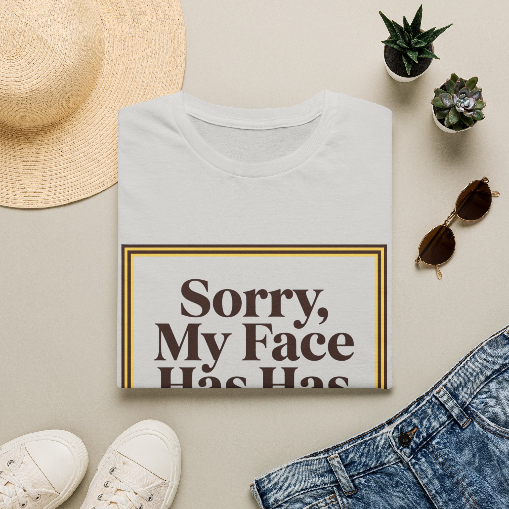 Sorry My Face Has Subtitles T-Shirt