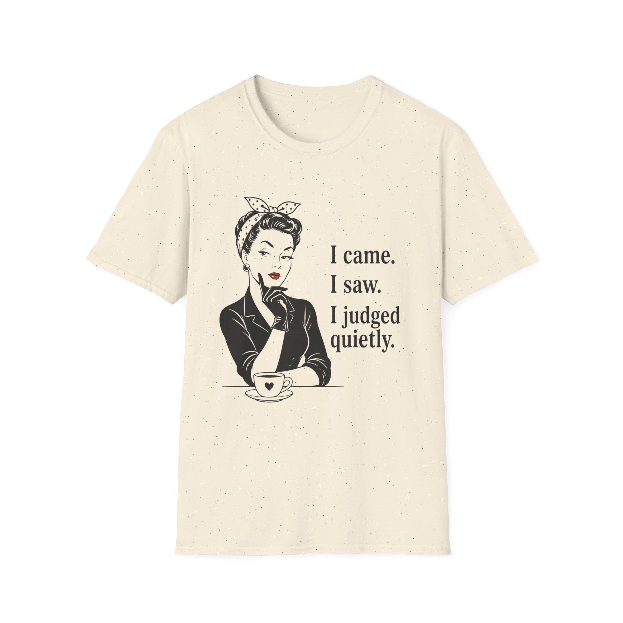 I Came I Saw I Judged Quietly v2 T-Shirt