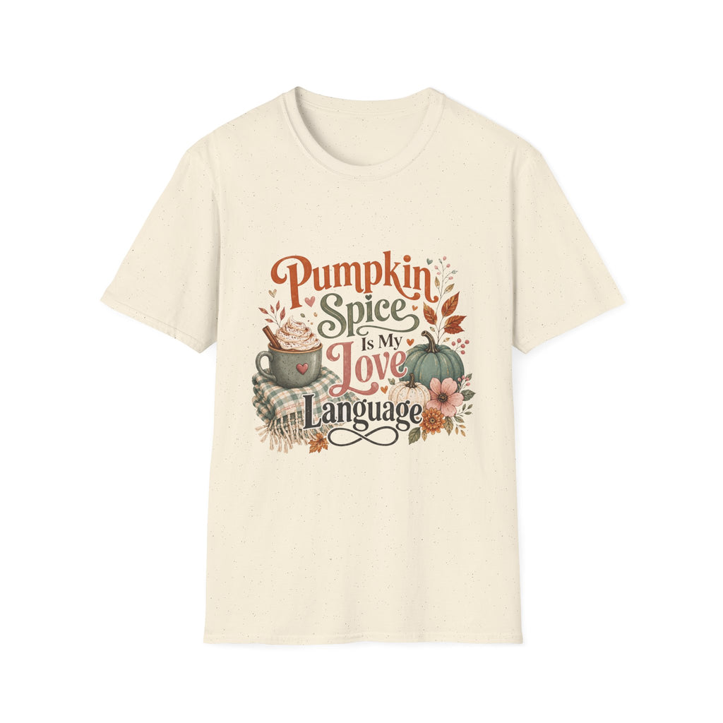 Pumpkin Spice Is My Love Language T-Shirt