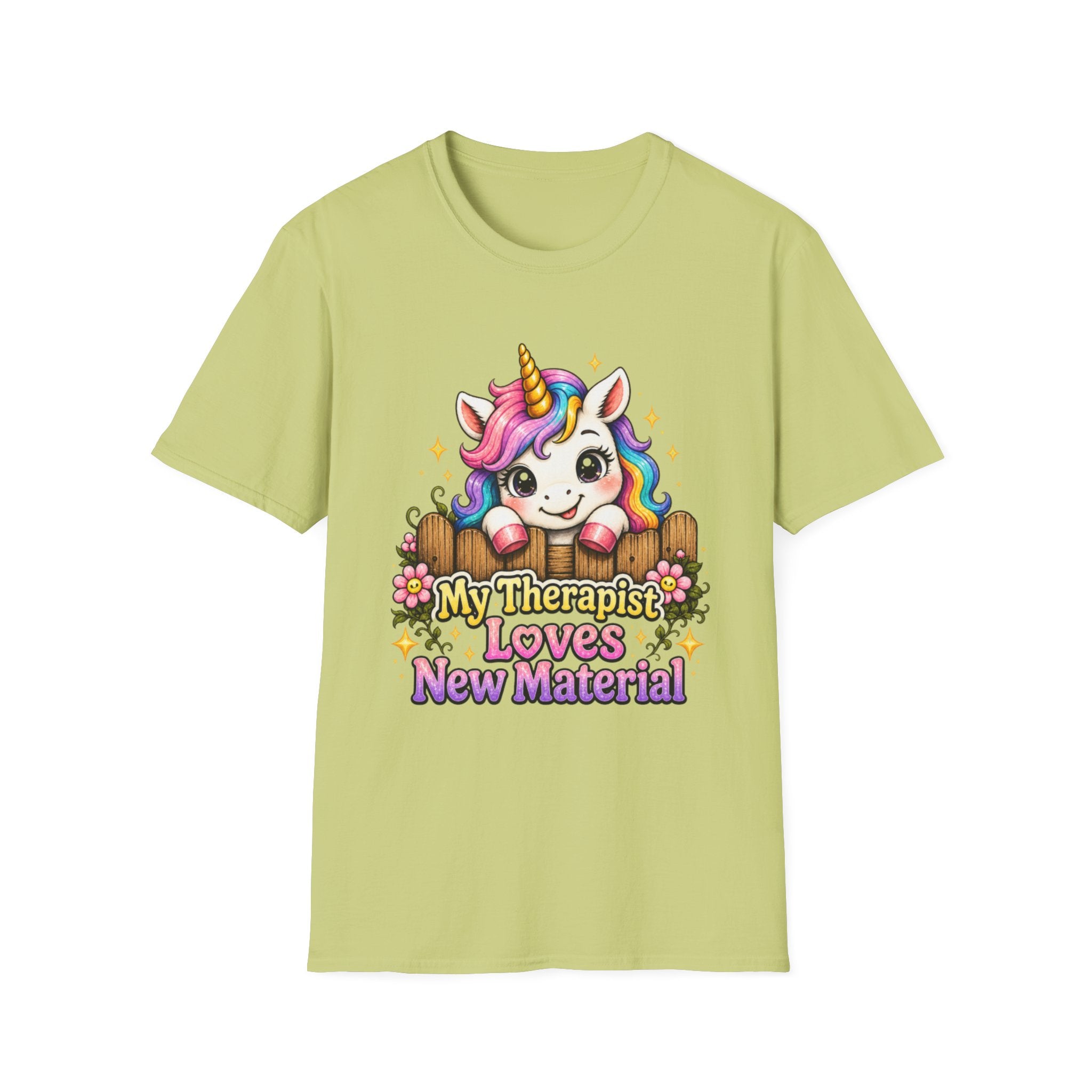 My Therapist Loves New Material T-Shirt