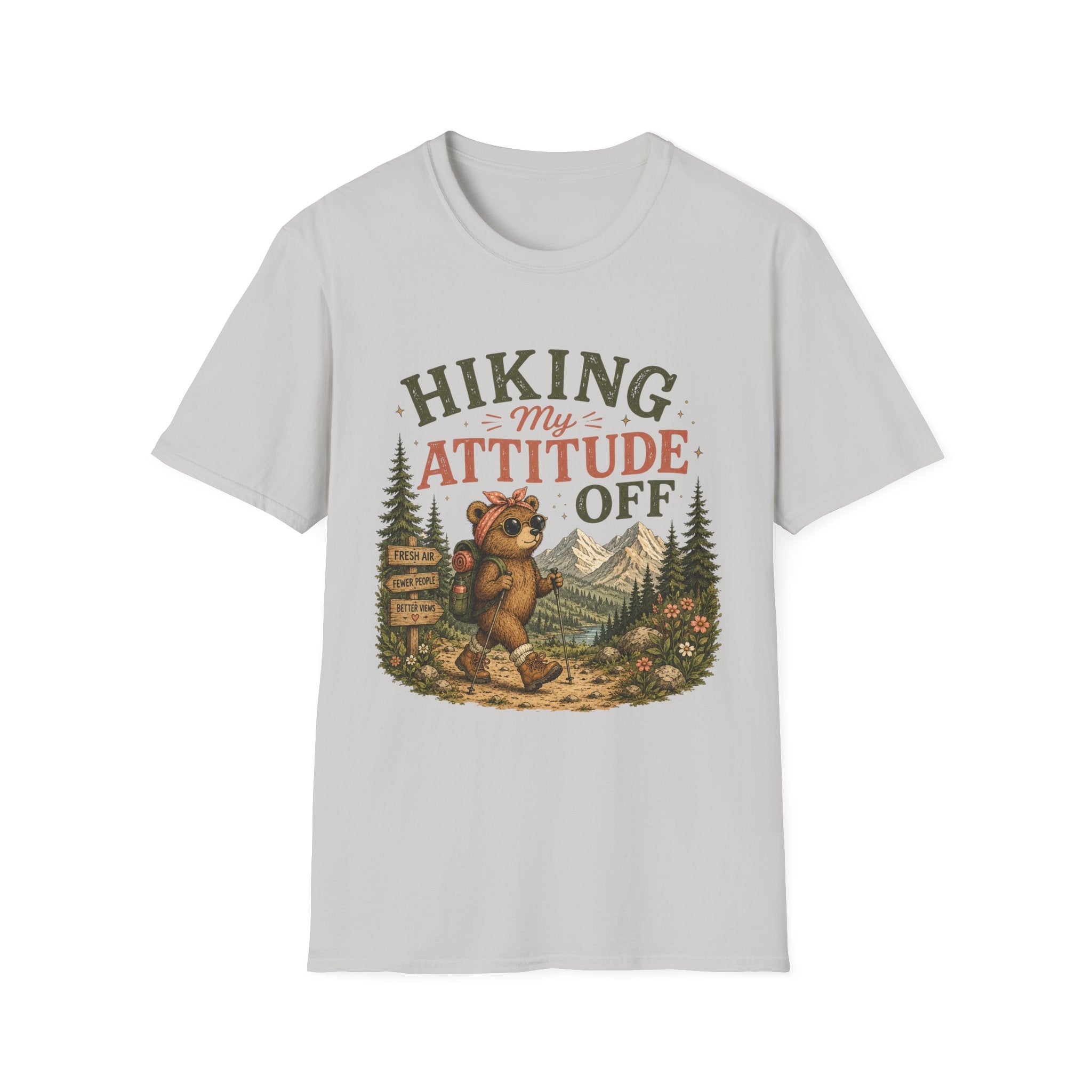 Hiking Off My Attitude T-Shirt