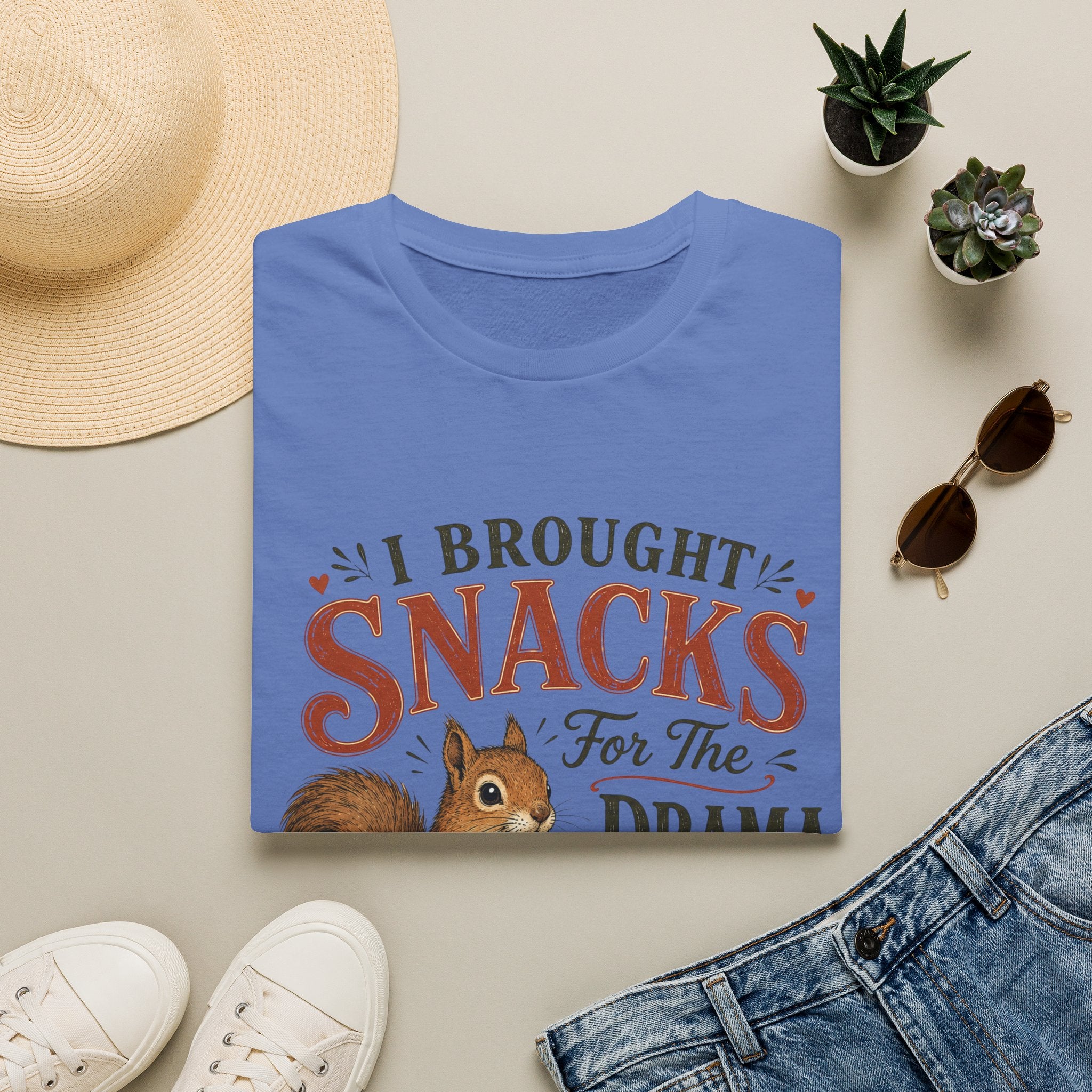 I Brought Snacks For The Drama T-Shirt