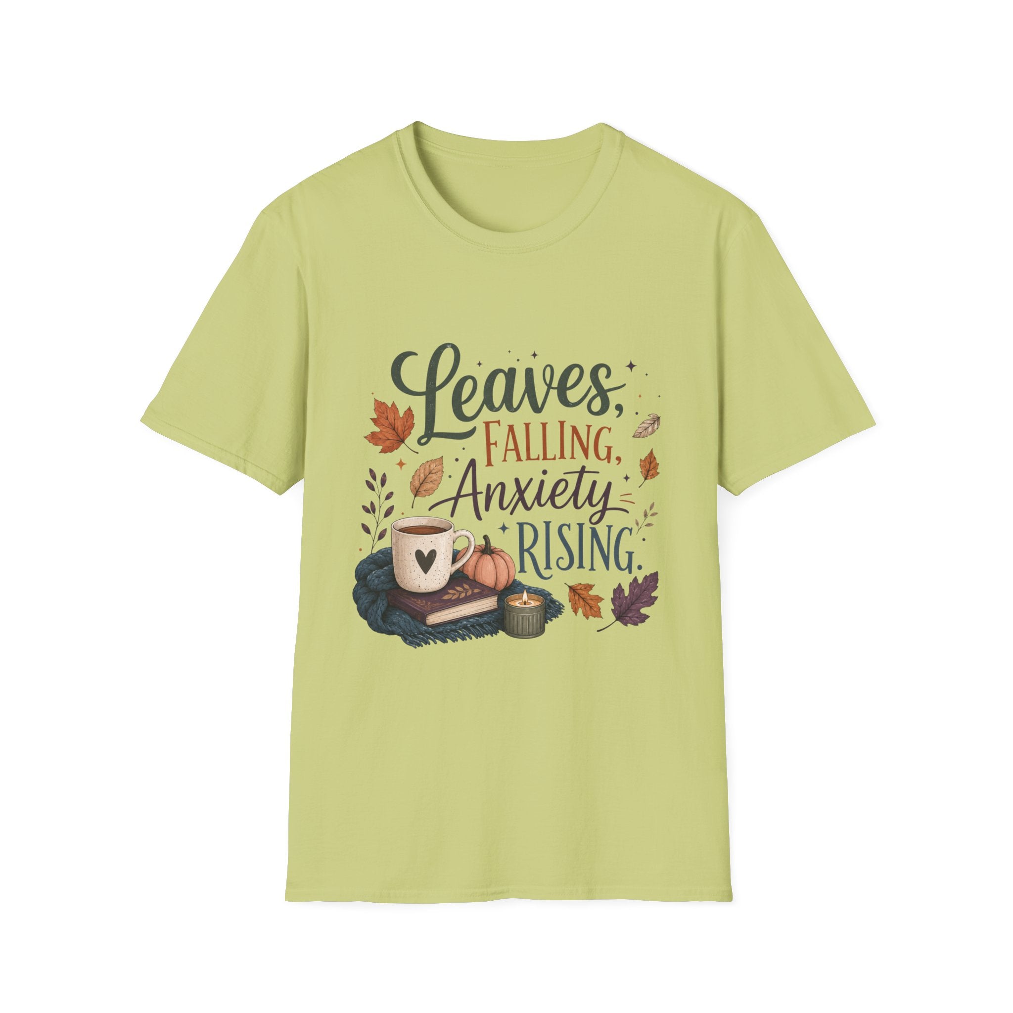 Leaves Falling, Anxiety Rising T-Shirt