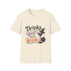Drinks Well With Witches T-Shirt