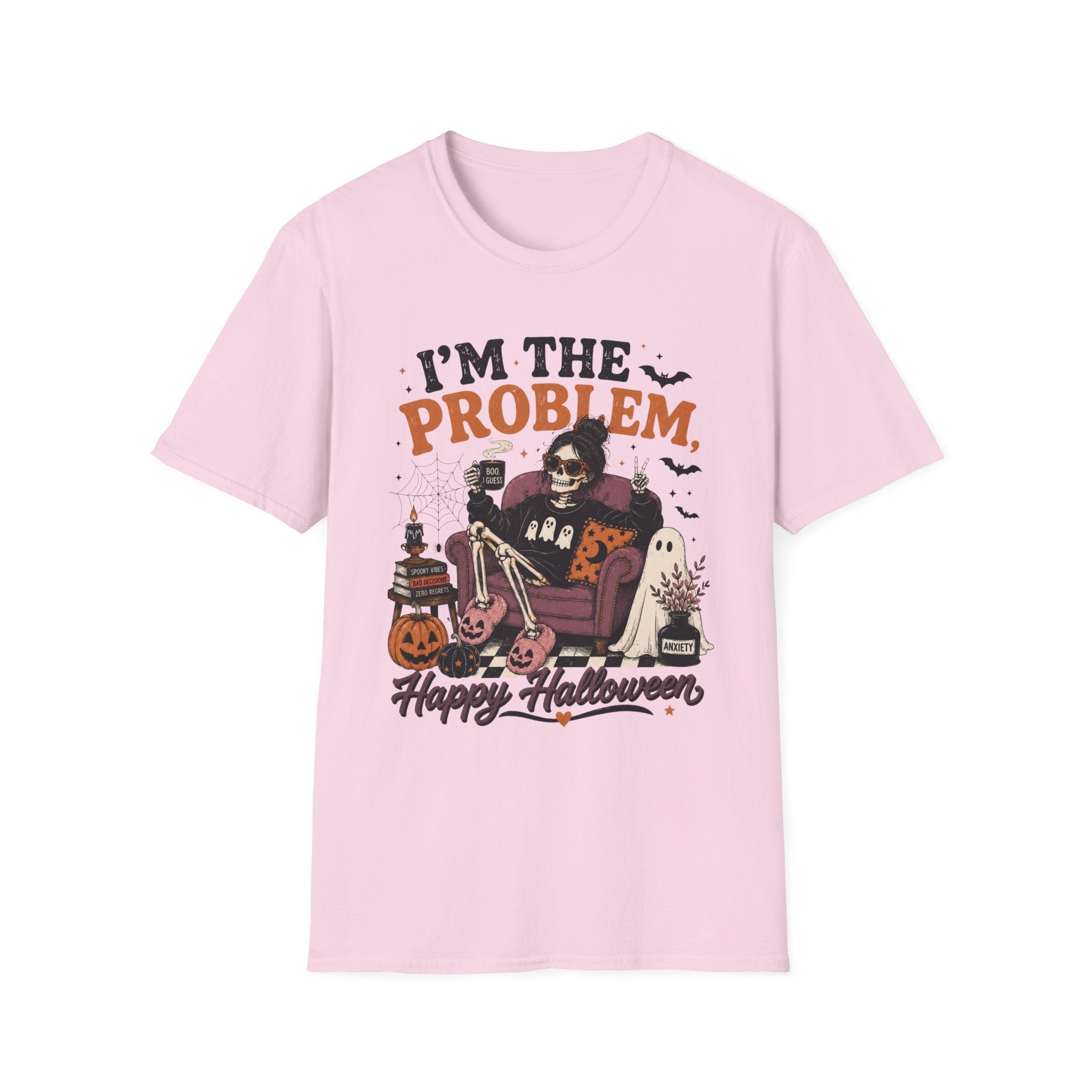 I'm The Problem, Happy Halloween T-Shirt