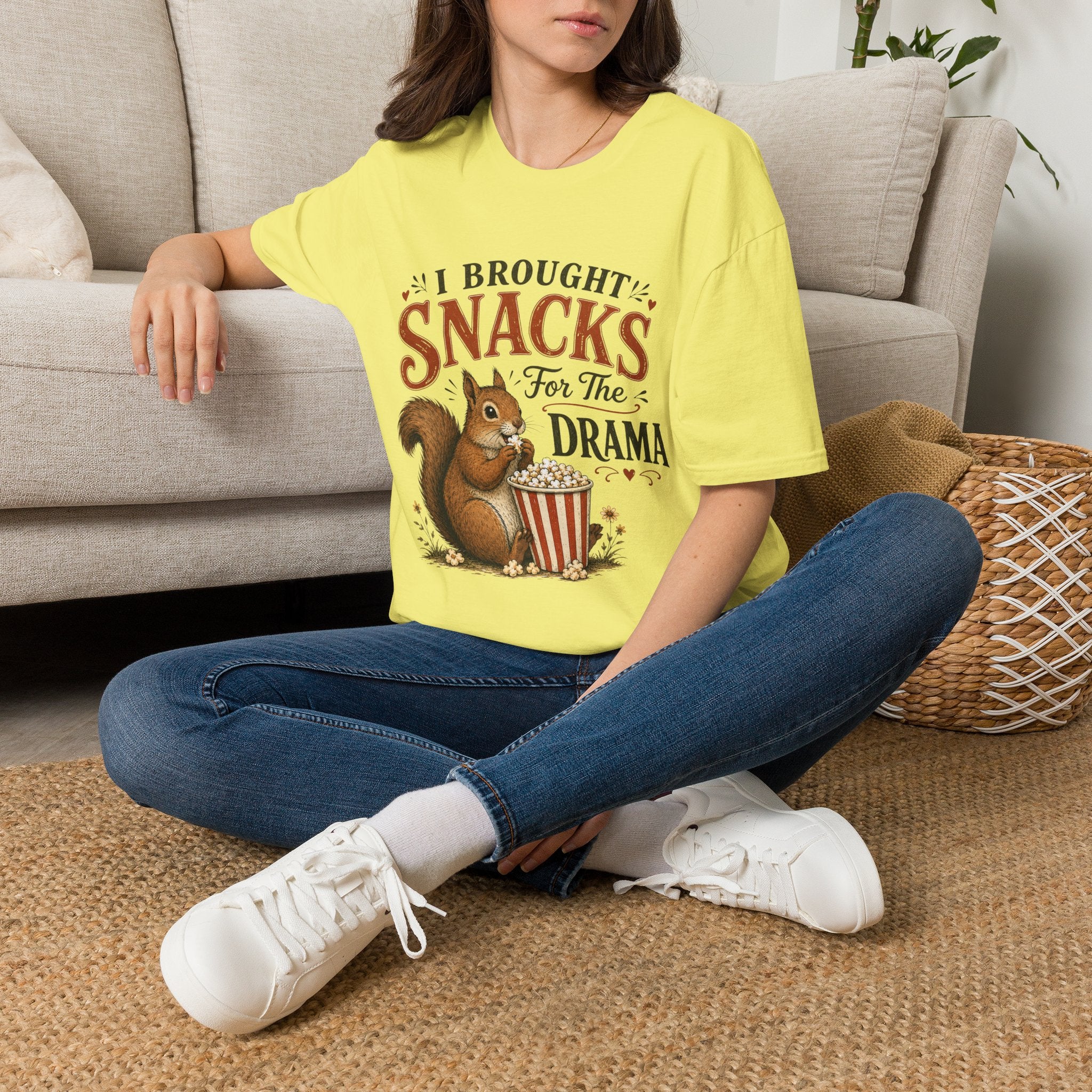 I Brought Snacks For The Drama T-Shirt