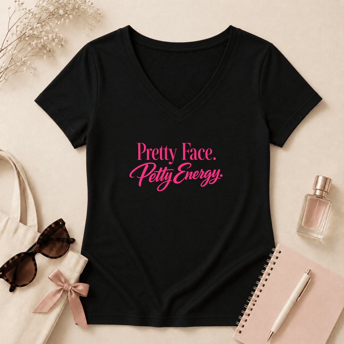 Pretty Face Petty Energy T-Shirt