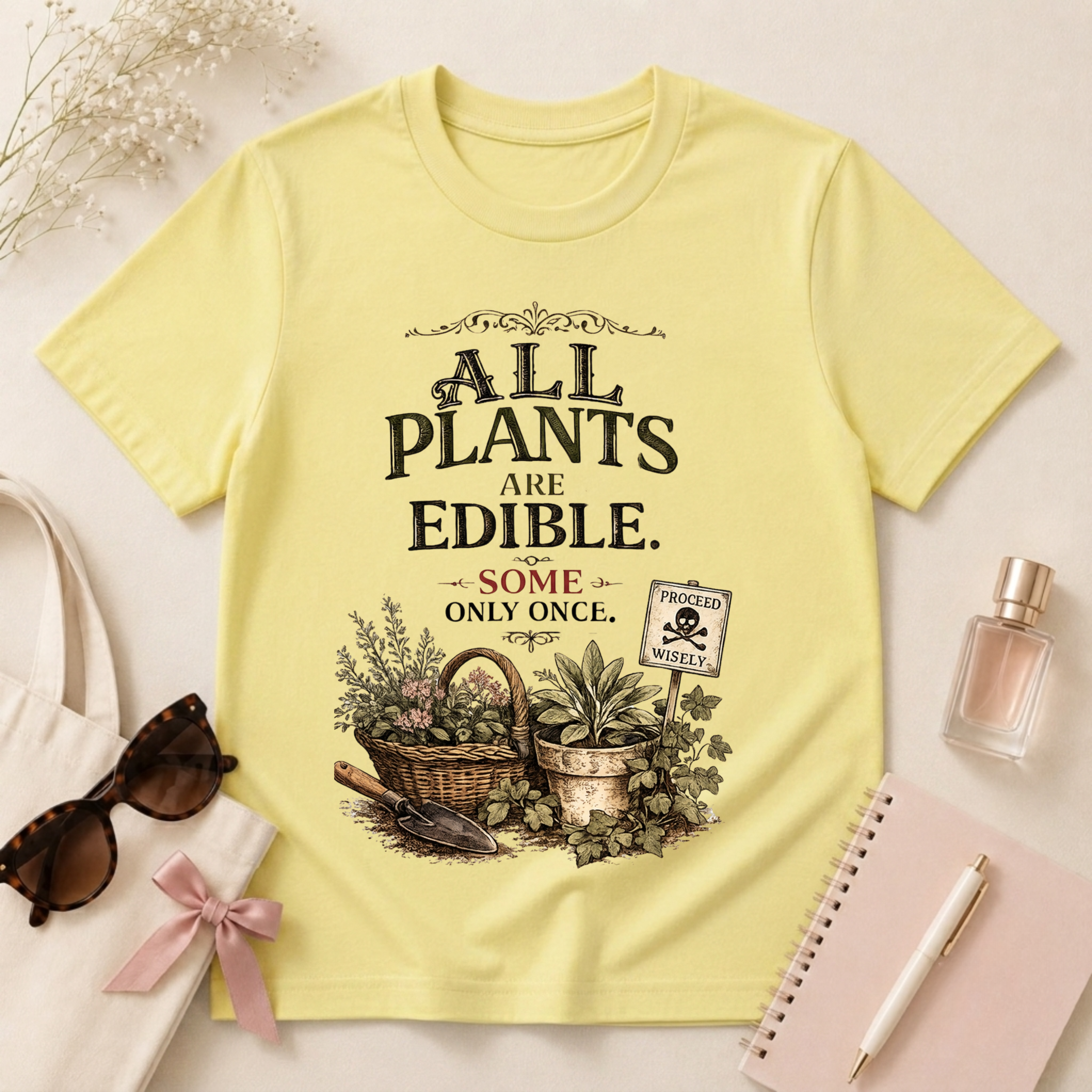 All Plants Are Edible v2 T-Shirt