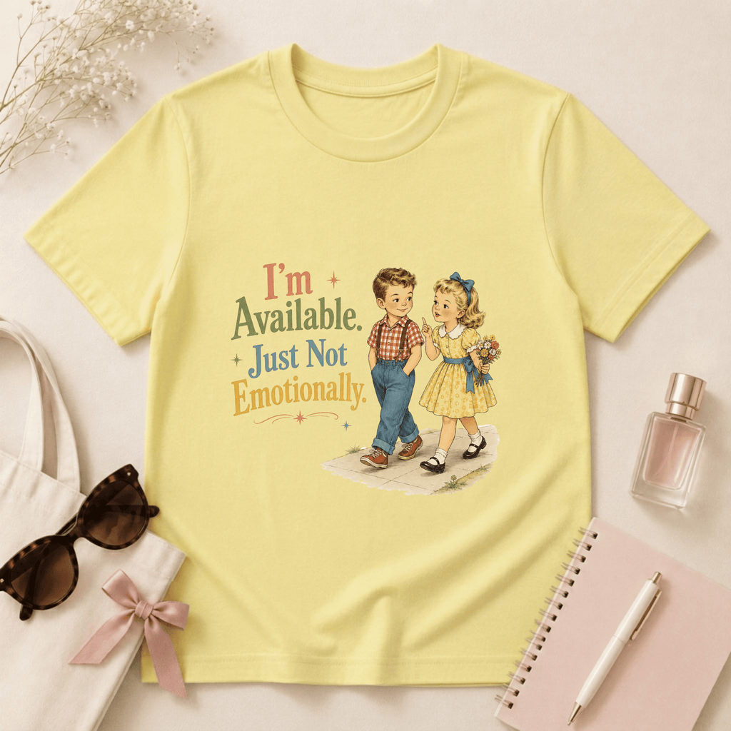 I'm Available Just Not Emotionally T-Shirt