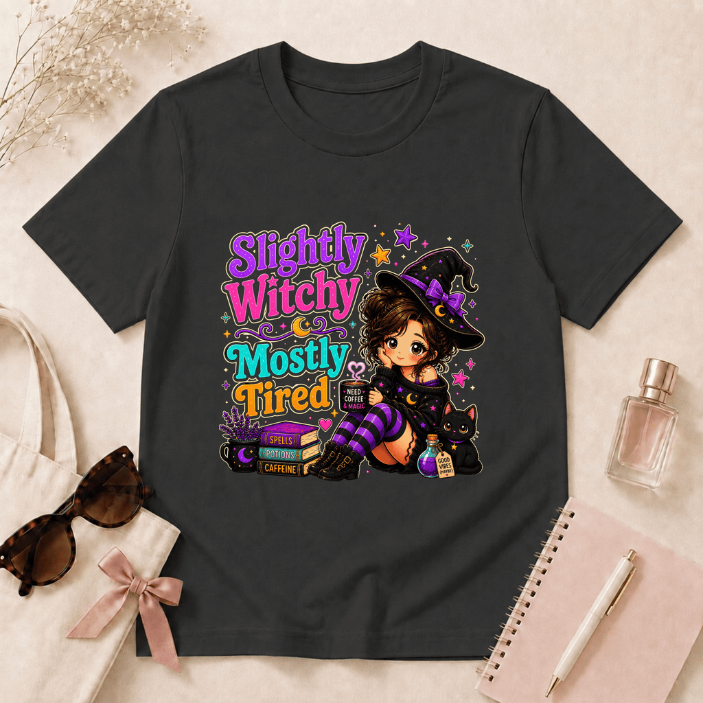 Slightly Witchy, Mostly Tired T-Shirt