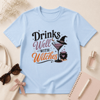 Drinks Well With Witches T-Shirt