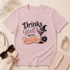 Drinks Well With Witches T-Shirt